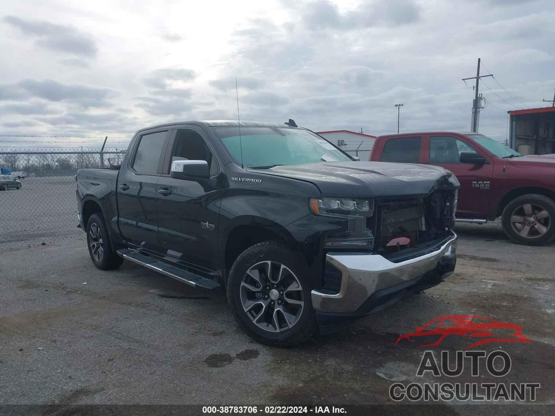 CHEVROLET SILVERADO 1500 2021 - 3GCPWCED6MG331337
