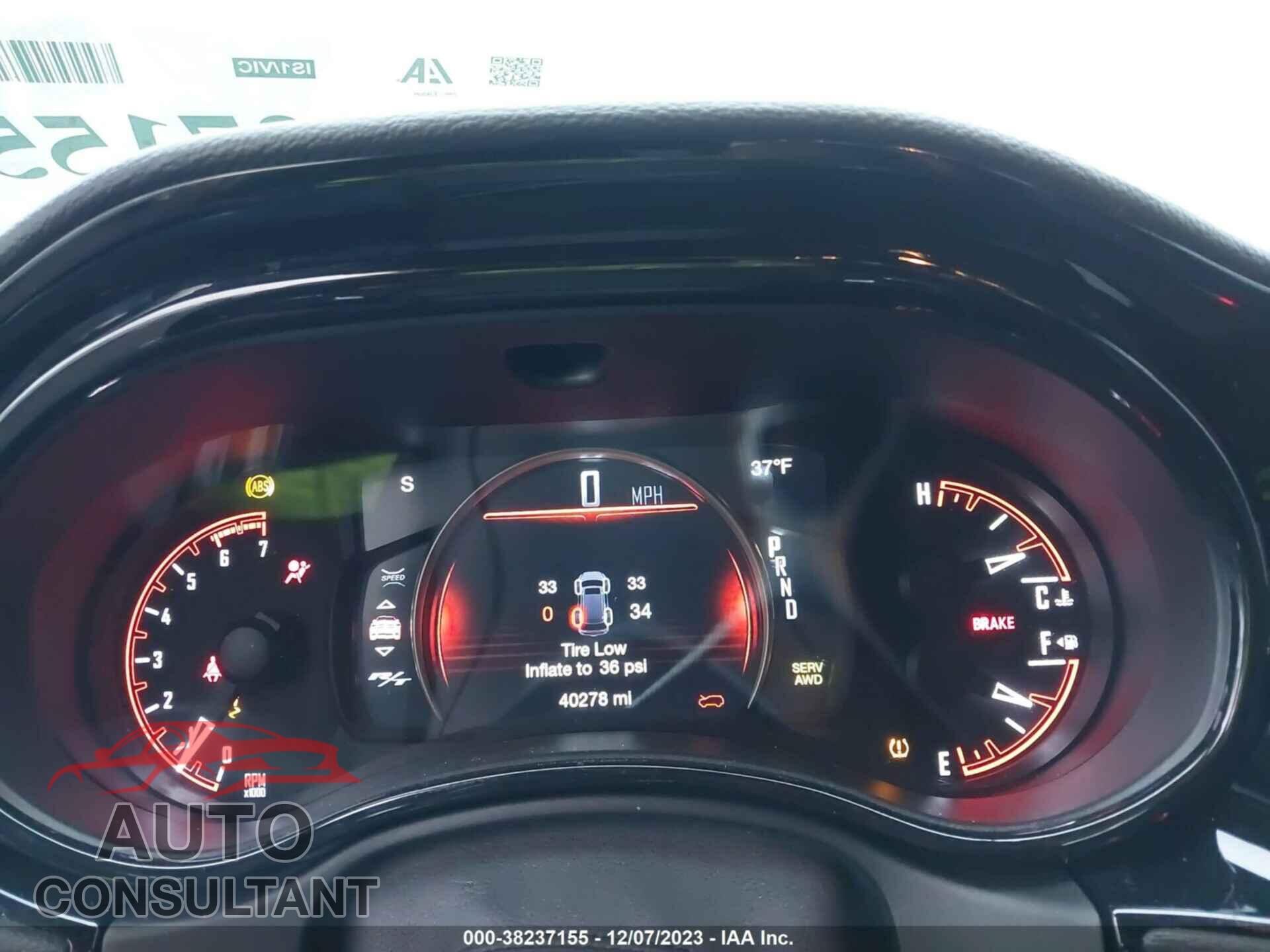 DODGE DURANGO 2021 - 1C4SDJCT4MC598882
