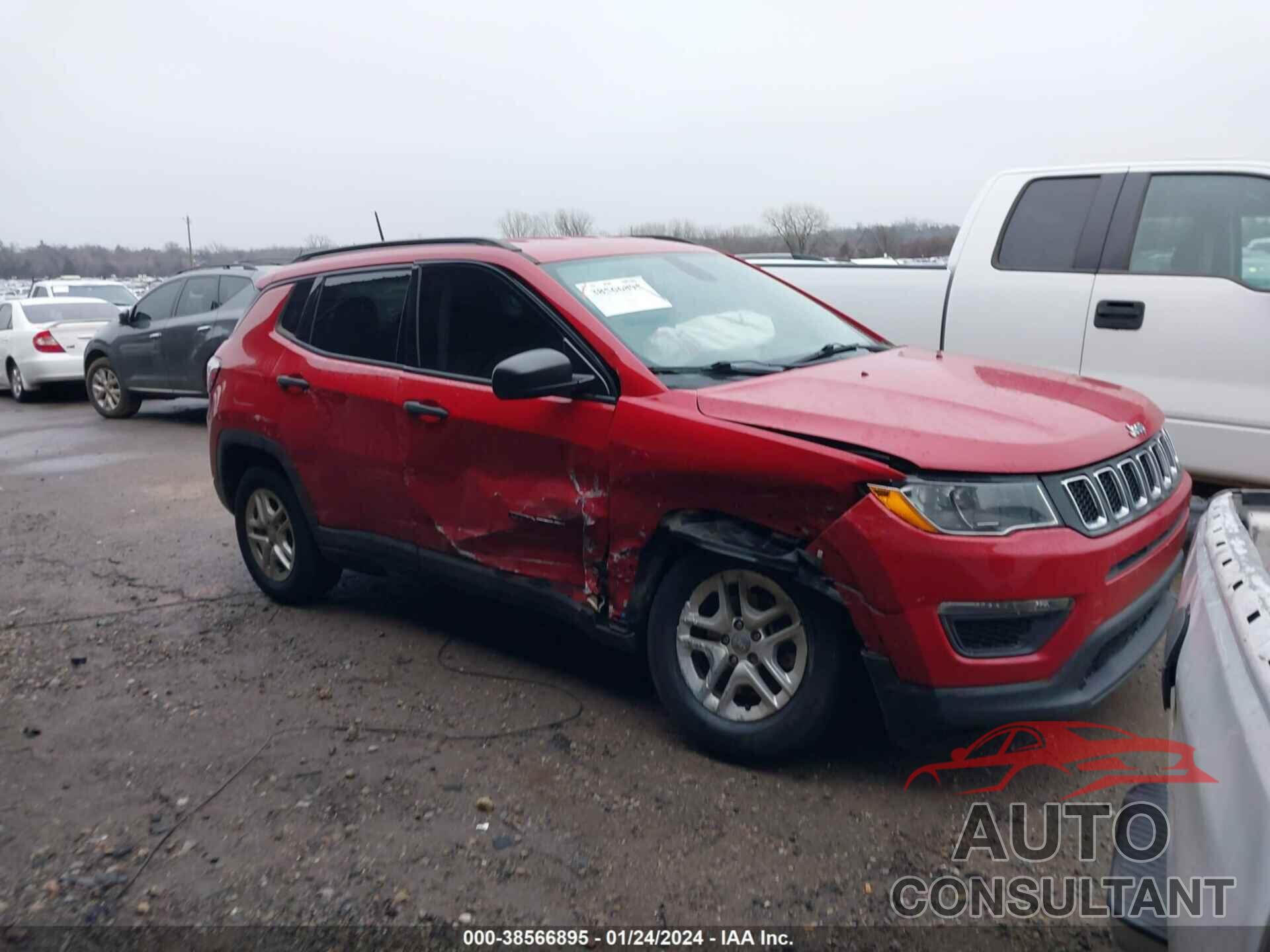 JEEP COMPASS 2017 - 3C4NJCAB2HT659846