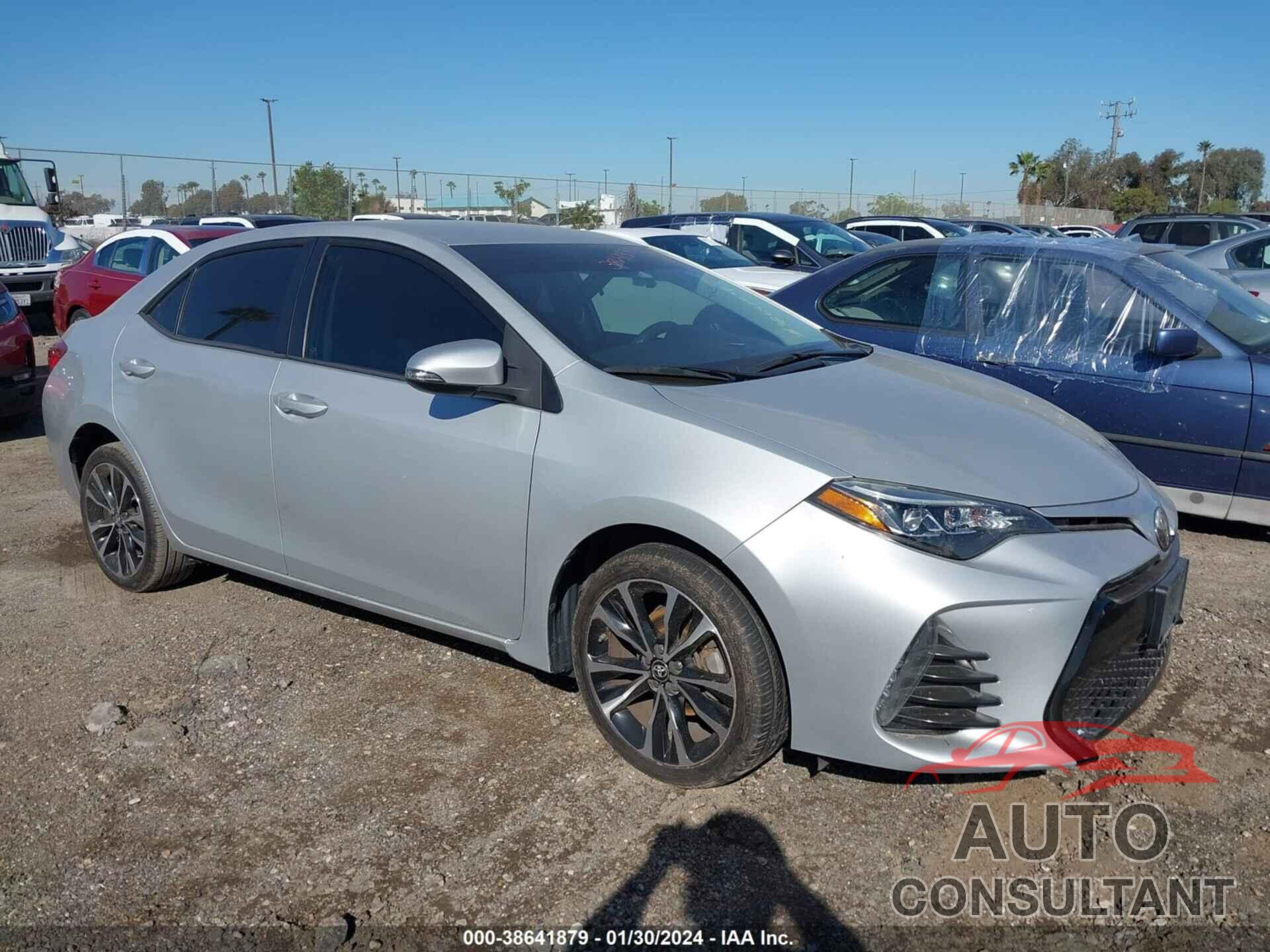 TOYOTA COROLLA 2019 - 5YFBURHE2KP946398