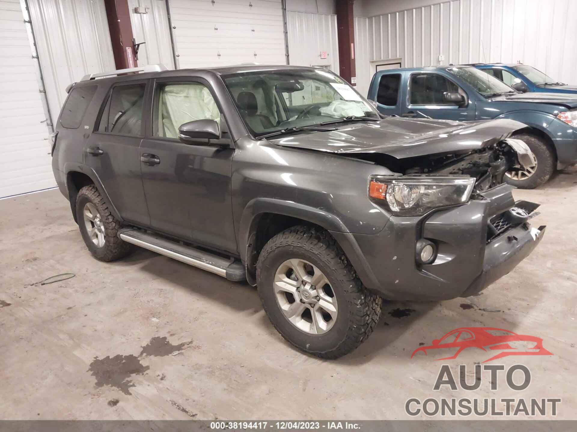 TOYOTA 4RUNNER 2017 - JTEBU5JR4H5440479