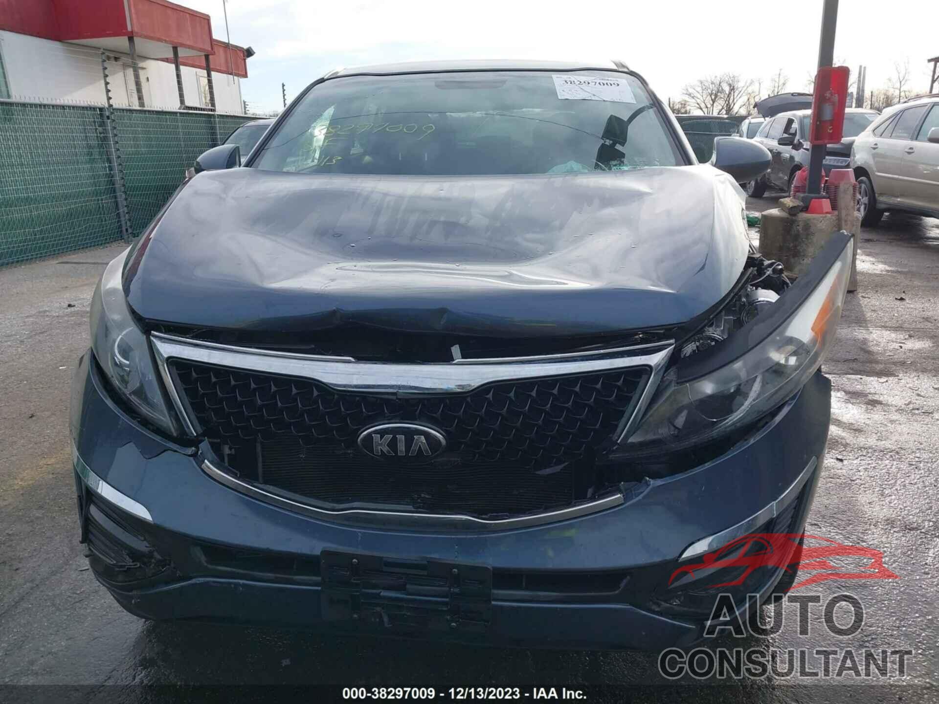 KIA SPORTAGE 2016 - KNDPBCAC0G7834628