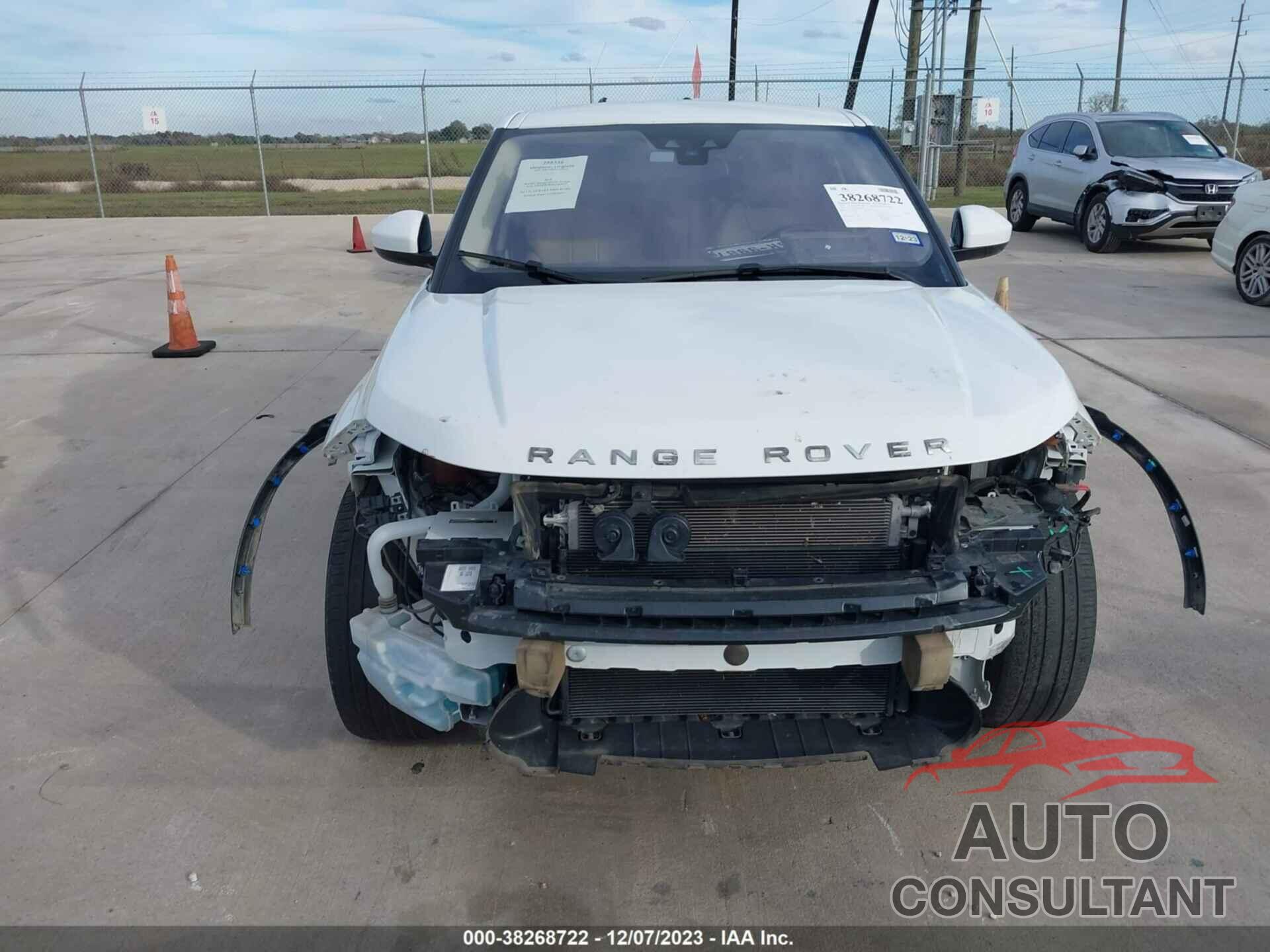 LAND ROVER RANGE ROVER EVOQUE 2019 - SALVP2RX7KH346573