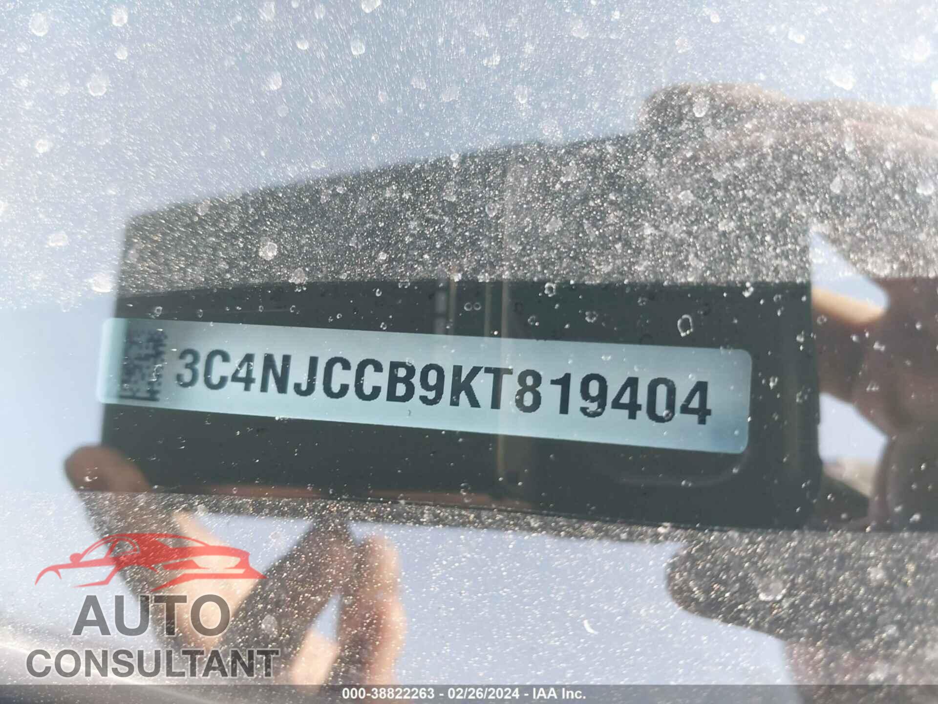 JEEP COMPASS 2019 - 3C4NJCCB9KT819404