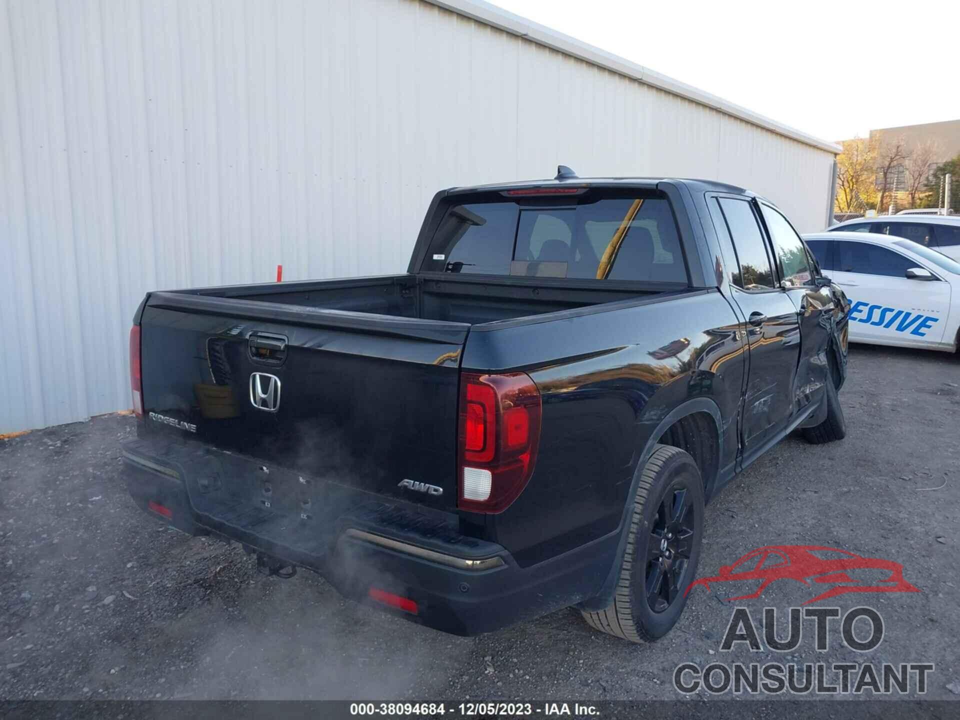 HONDA RIDGELINE 2019 - 5FPYK3F80KB038545