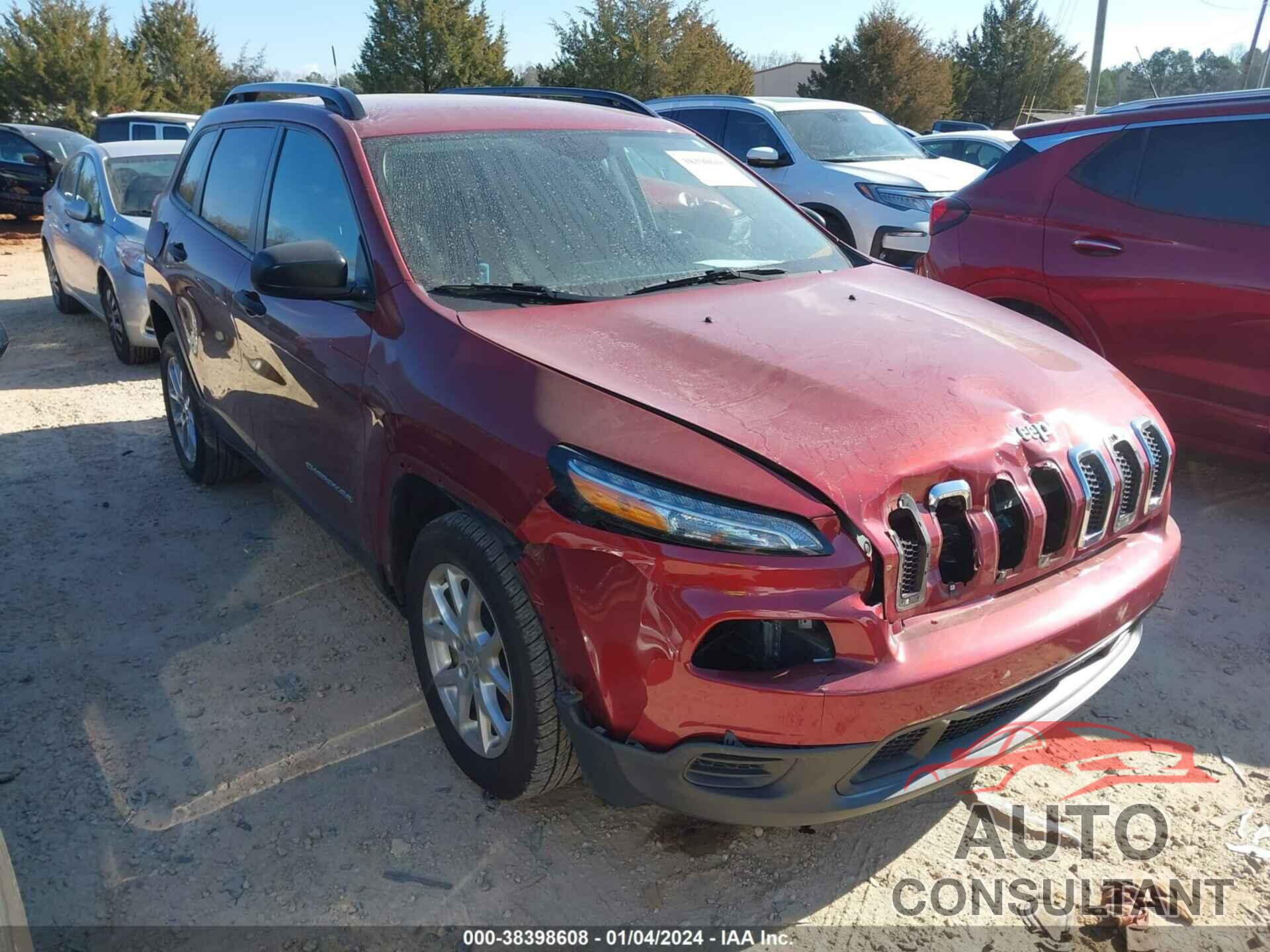 JEEP CHEROKEE 2016 - 1C4PJLAB9GW207409