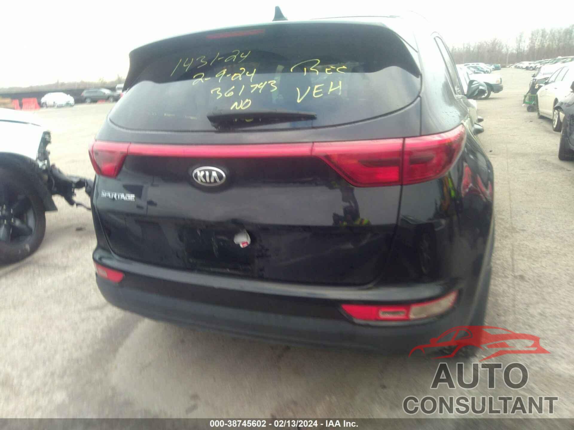 KIA SPORTAGE 2018 - KNDPMCACXJ7361743