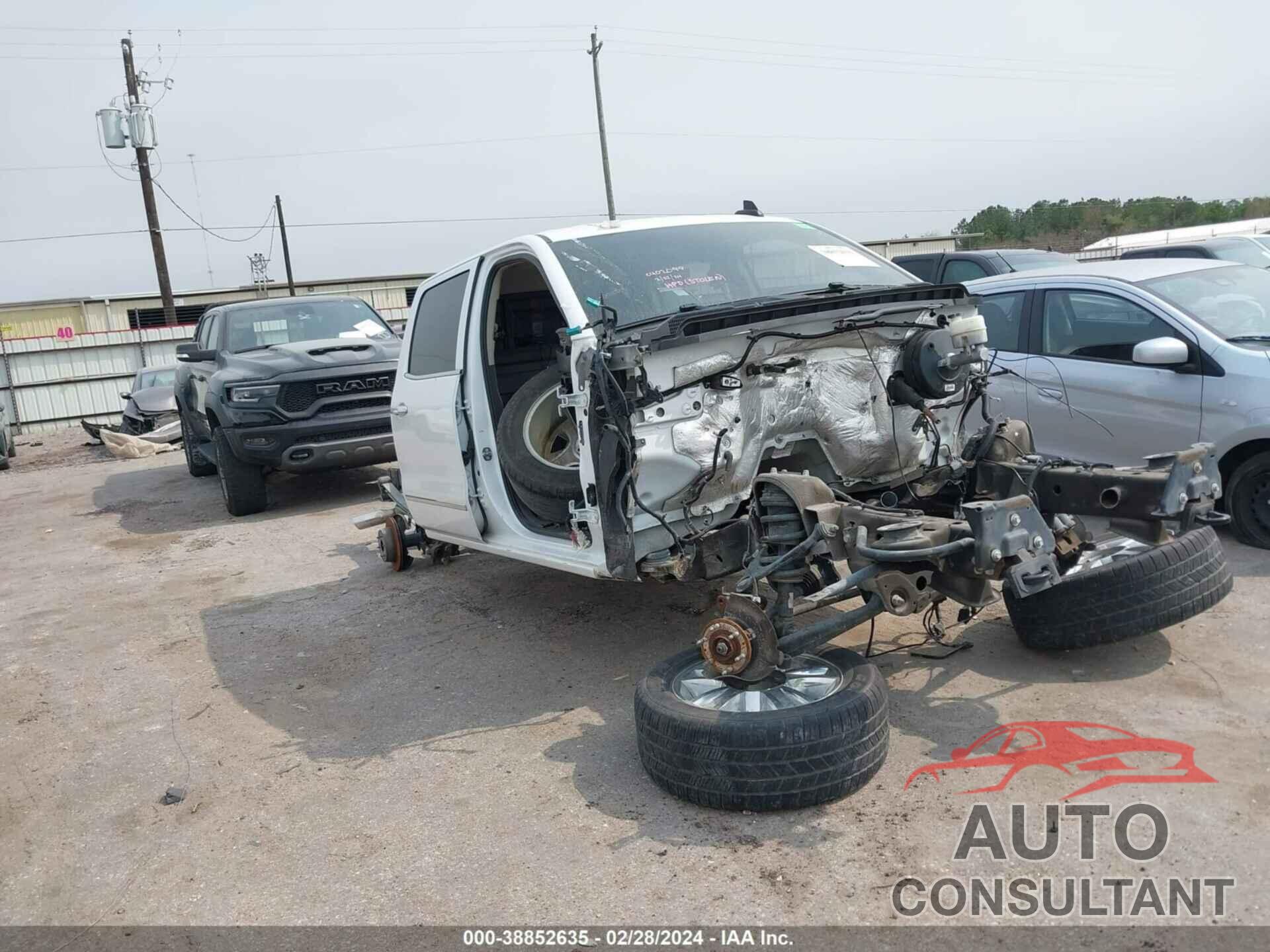 CHEVROLET SILVERADO 1500 2017 - 3GCUKSEC2HG412034