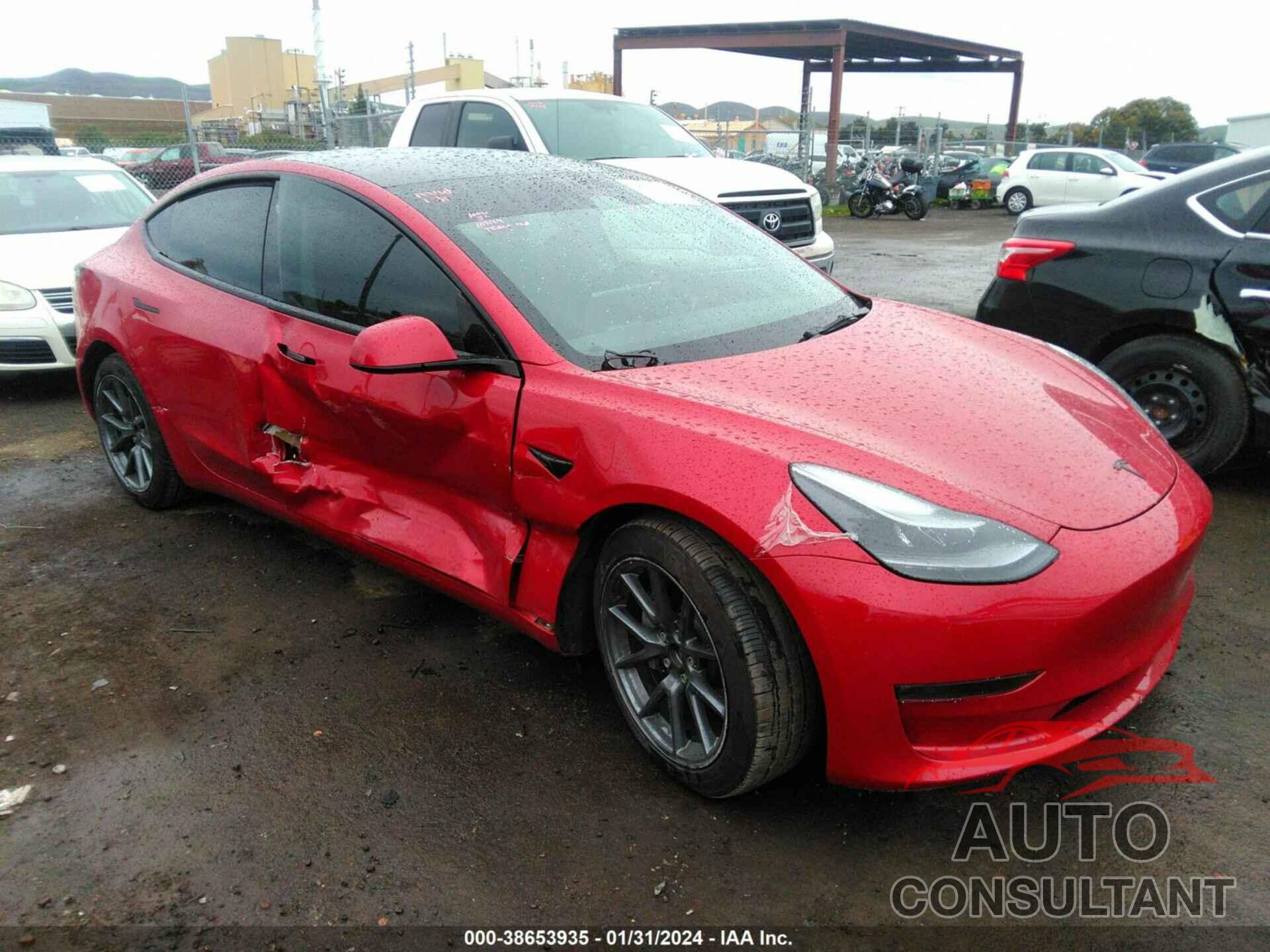 TESLA MODEL 3 2022 - 5YJ3E1EB0NF297438