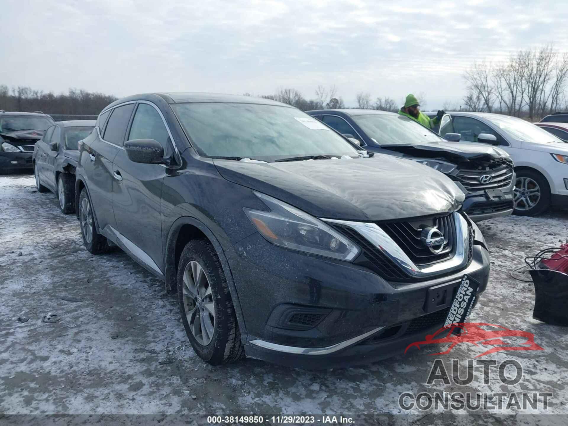 NISSAN MURANO 2018 - 5N1AZ2MH0JN194261