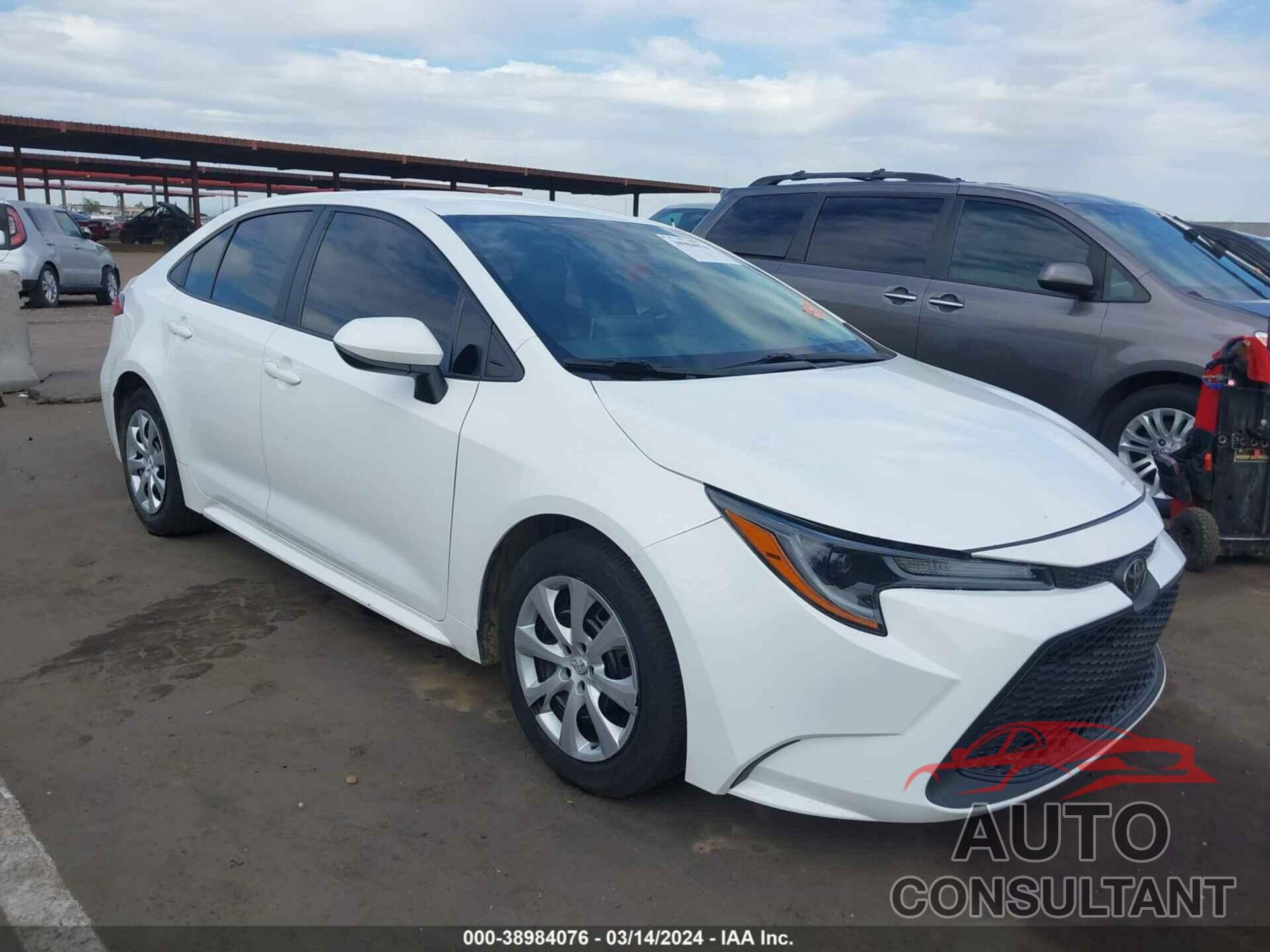 TOYOTA COROLLA 2020 - 5YFEPRAE5LP132388