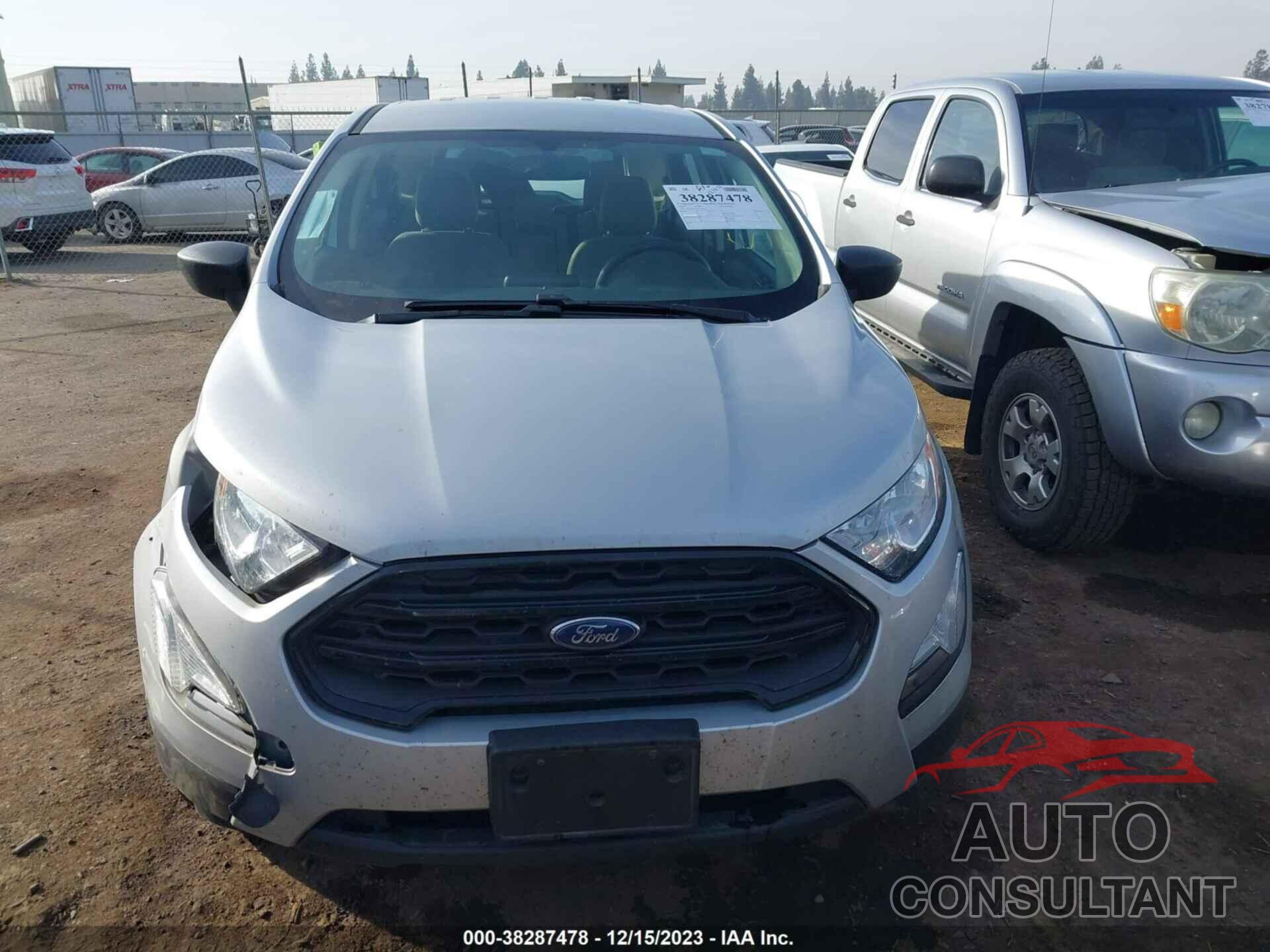 FORD ECOSPORT 2020 - MAJ6S3FL7LC332632