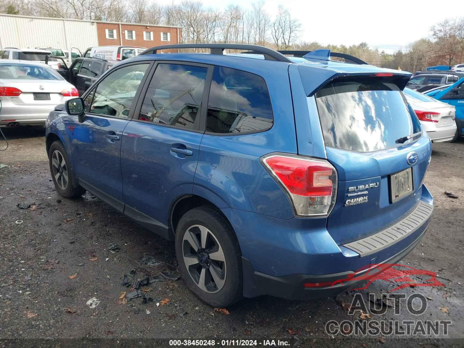 SUBARU FORESTER 2018 - JF2SJAGCXJH409798