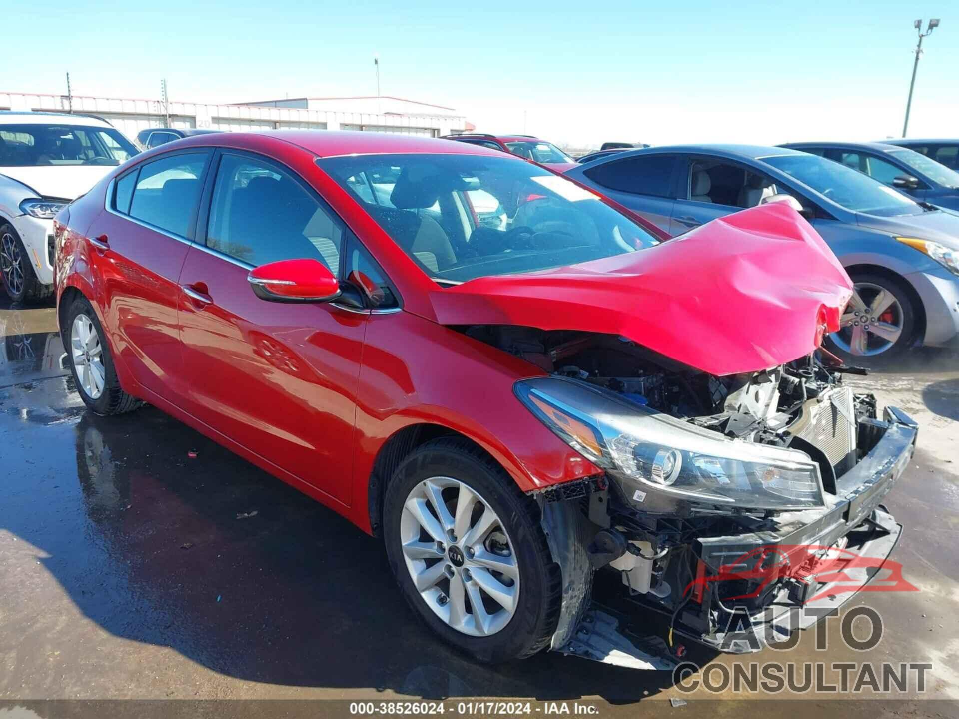 KIA FORTE 2017 - 3KPFL4A75HE110775