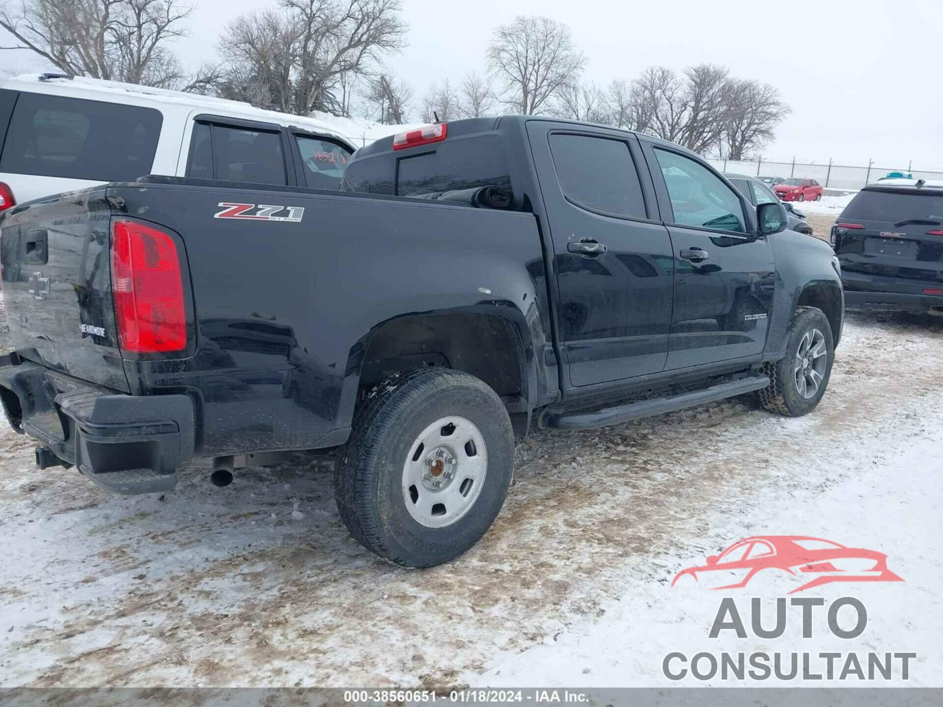 CHEVROLET COLORADO 2018 - 1GCGTDEN3J1117858