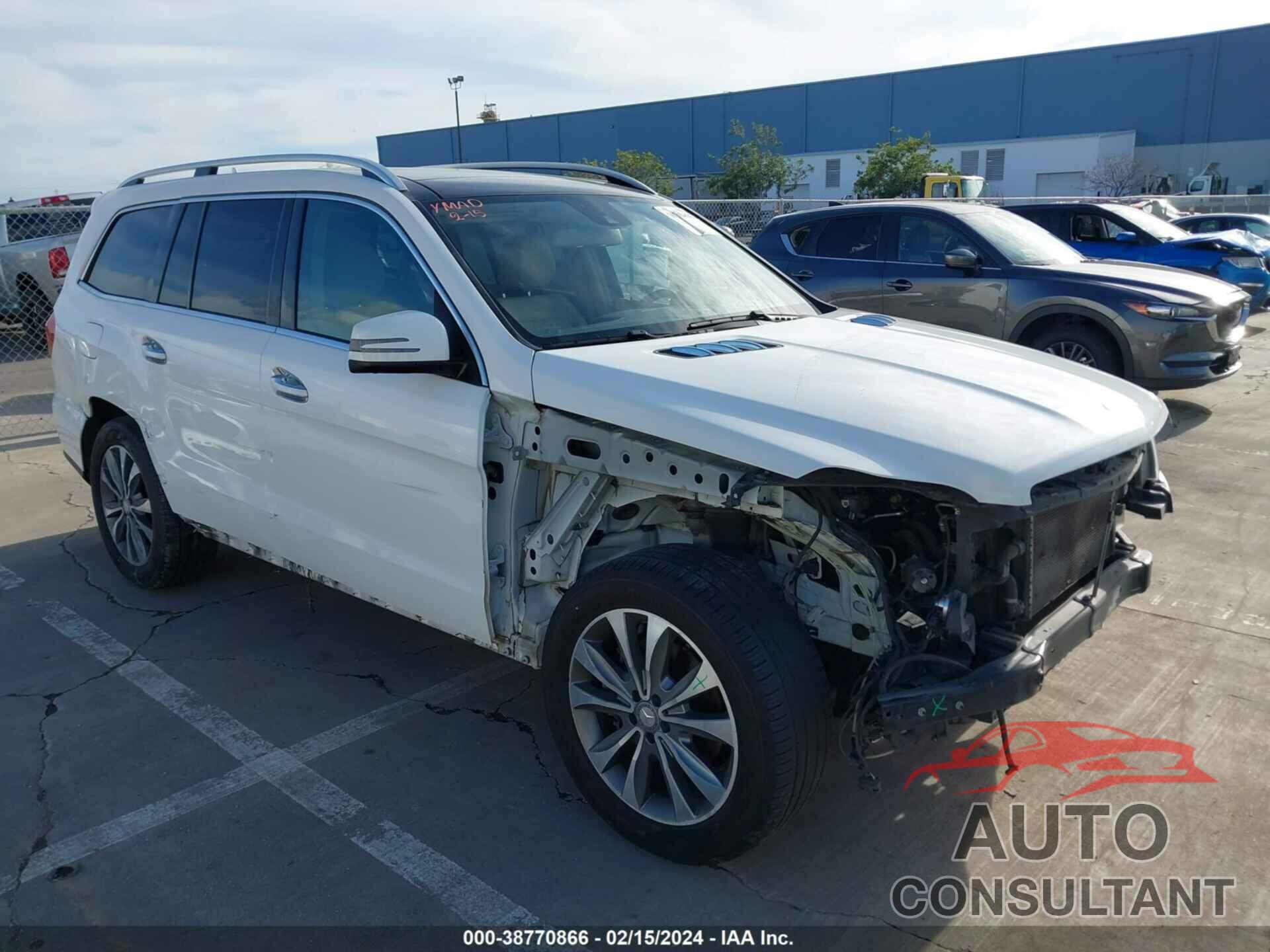 MERCEDES-BENZ GL 450 2016 - 4JGDF6EE4GA687801