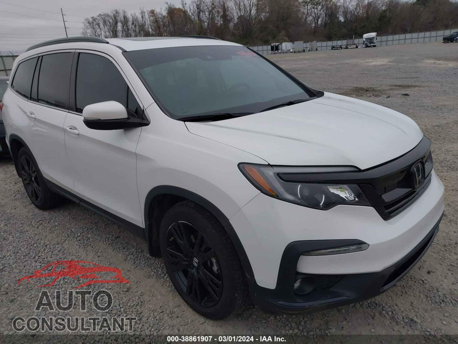 HONDA PILOT 2021 - 5FNYF5H24MB046541