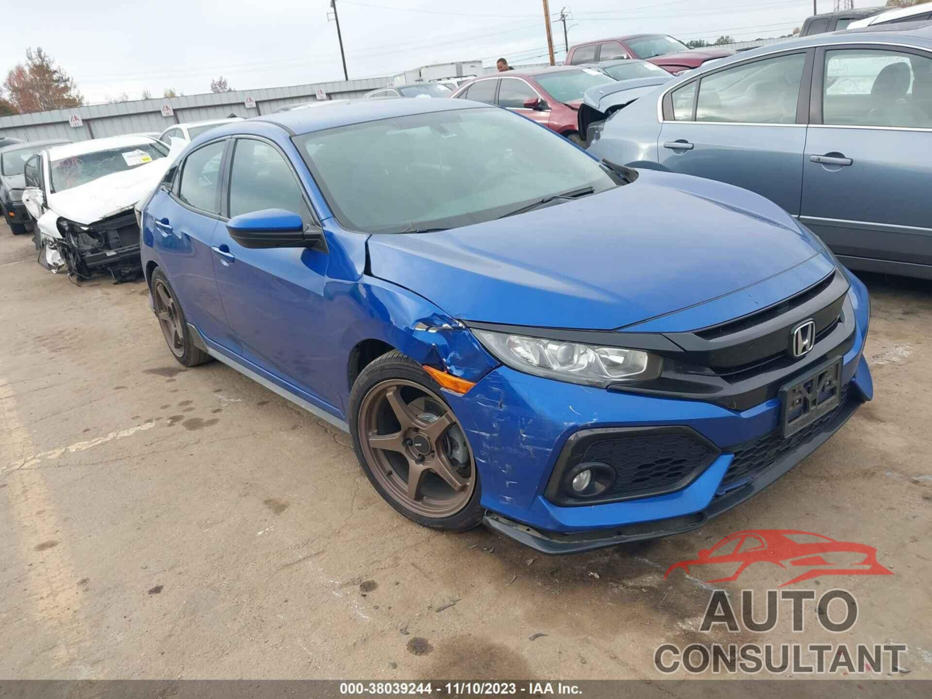 HONDA CIVIC 2018 - SHHFK7G43JU210664