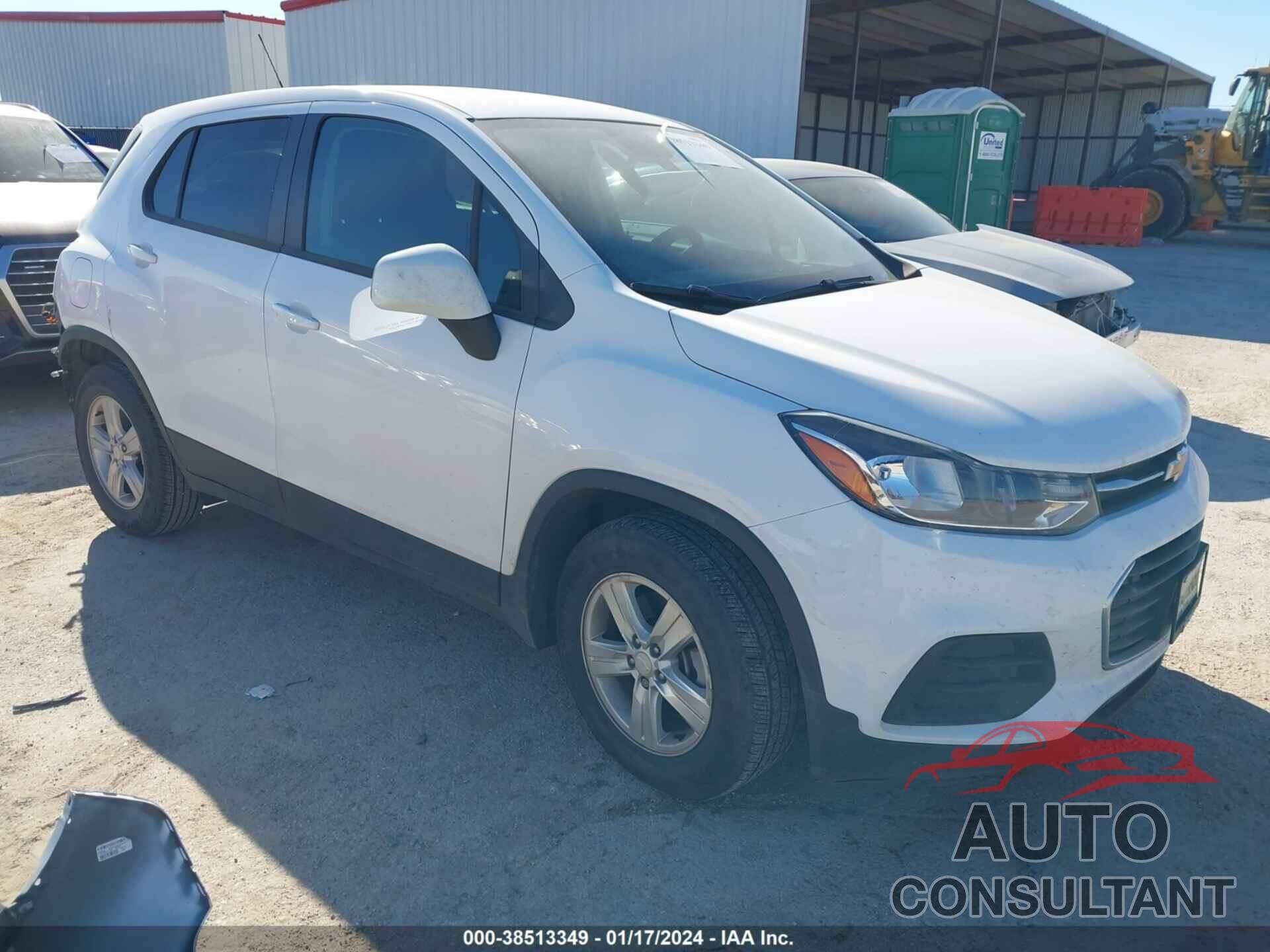 CHEVROLET TRAX 2020 - 3GNCJKSB6LL318076