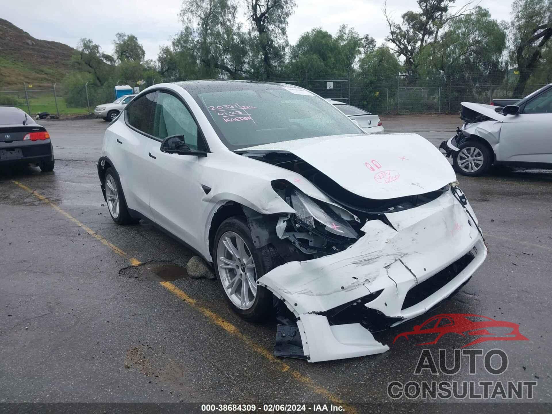 TESLA MODEL Y 2021 - 5YJYGDEE1MF078840