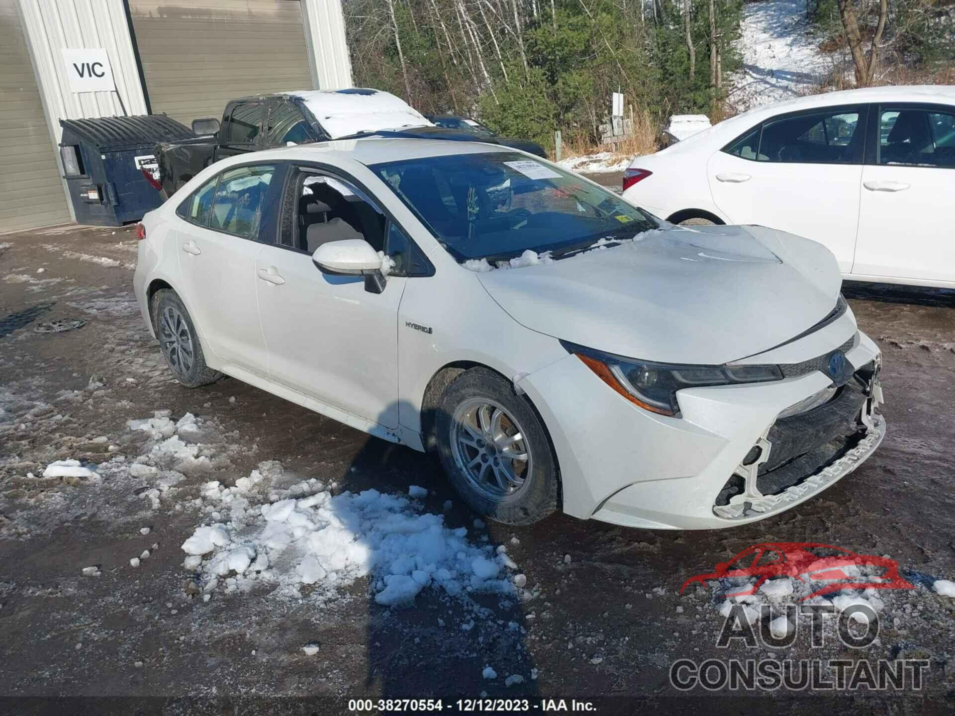 TOYOTA COROLLA 2020 - JTDEBRBE7LJ007233