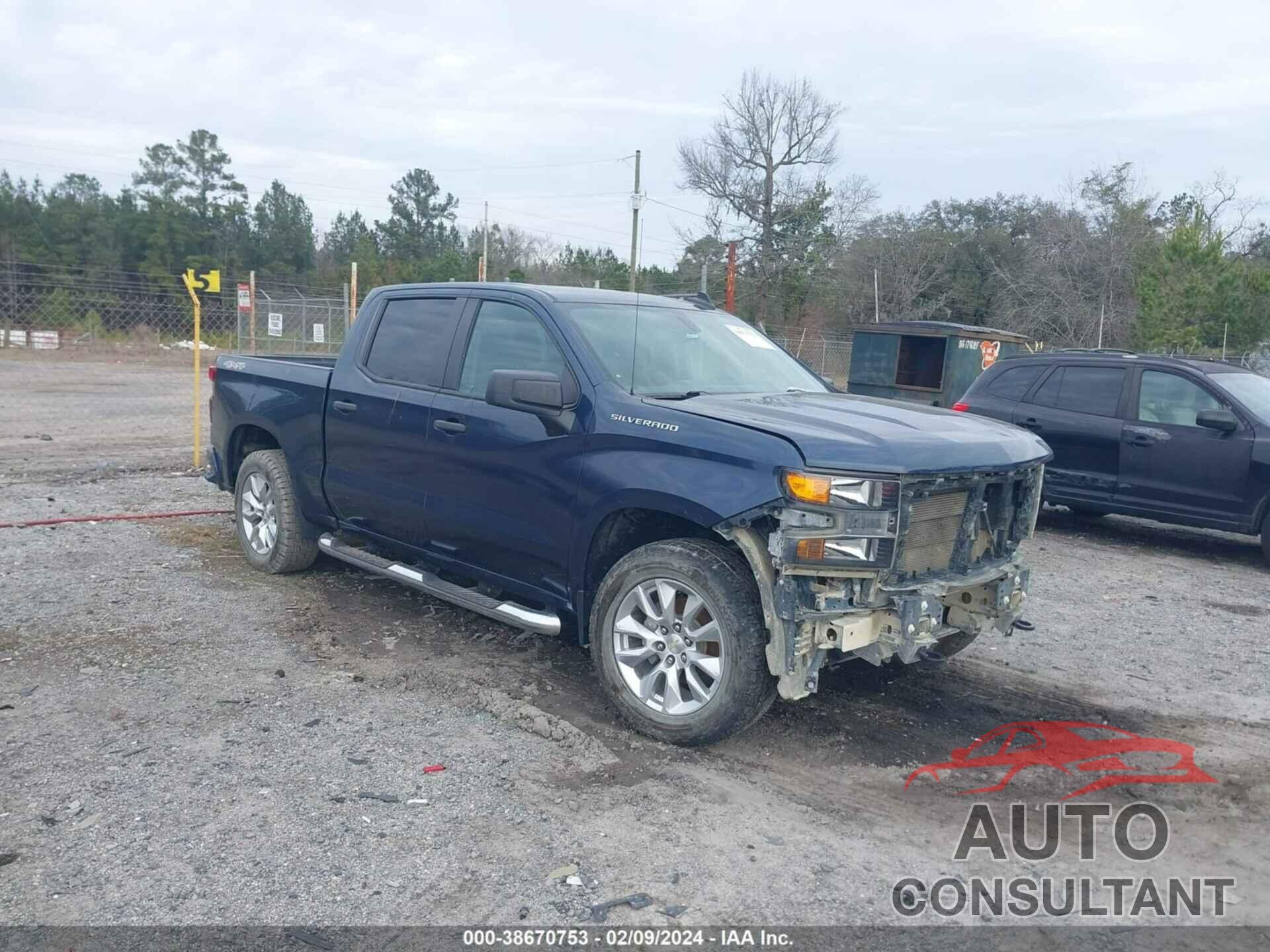 CHEVROLET SILVERADO 1500 2020 - 1GCUYBEF5LZ226022