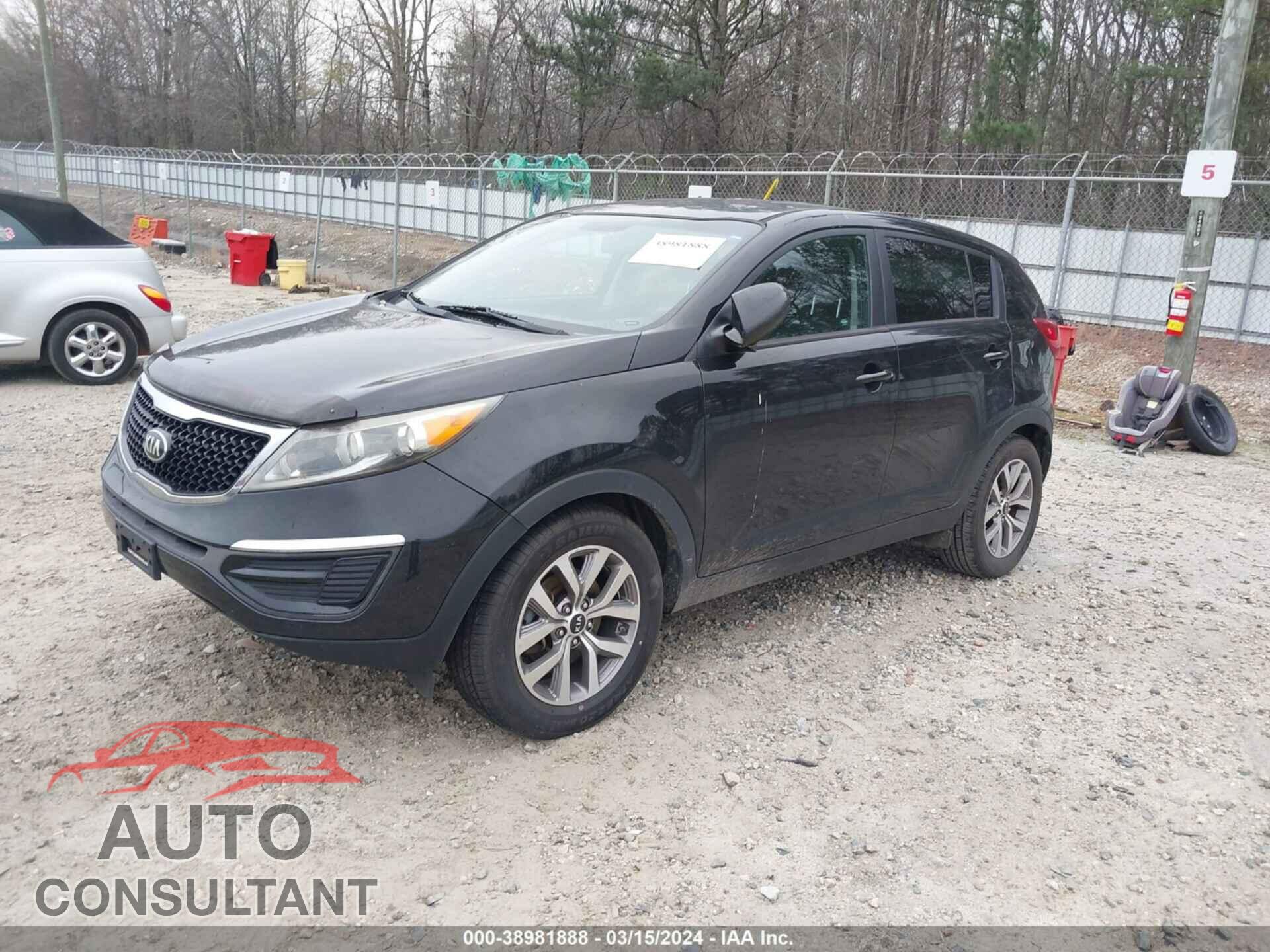 KIA SPORTAGE 2016 - KNDPB3AC0G7846830