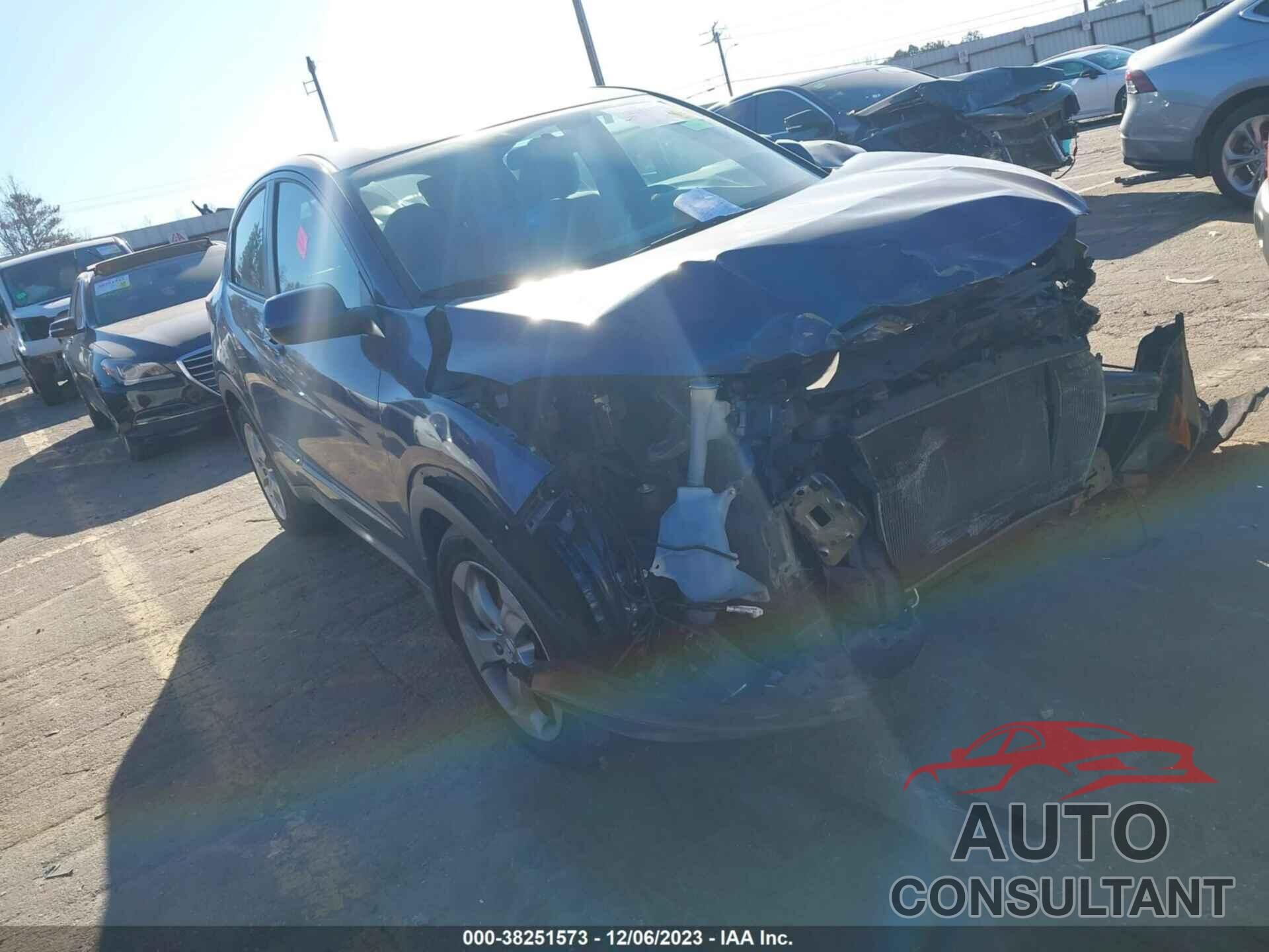 HONDA HR-V 2016 - 3CZRU5H39GM707901