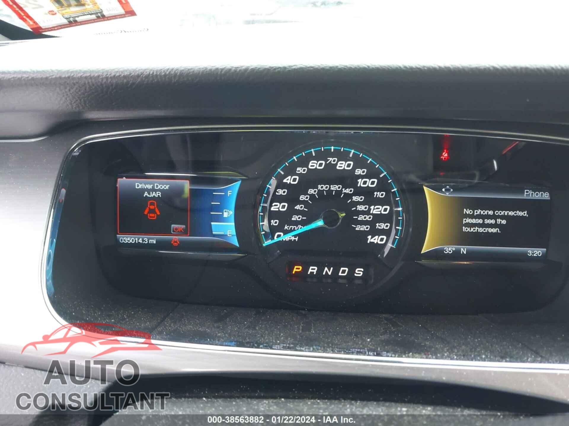 FORD TAURUS 2017 - 1FAHP2E87HG118063