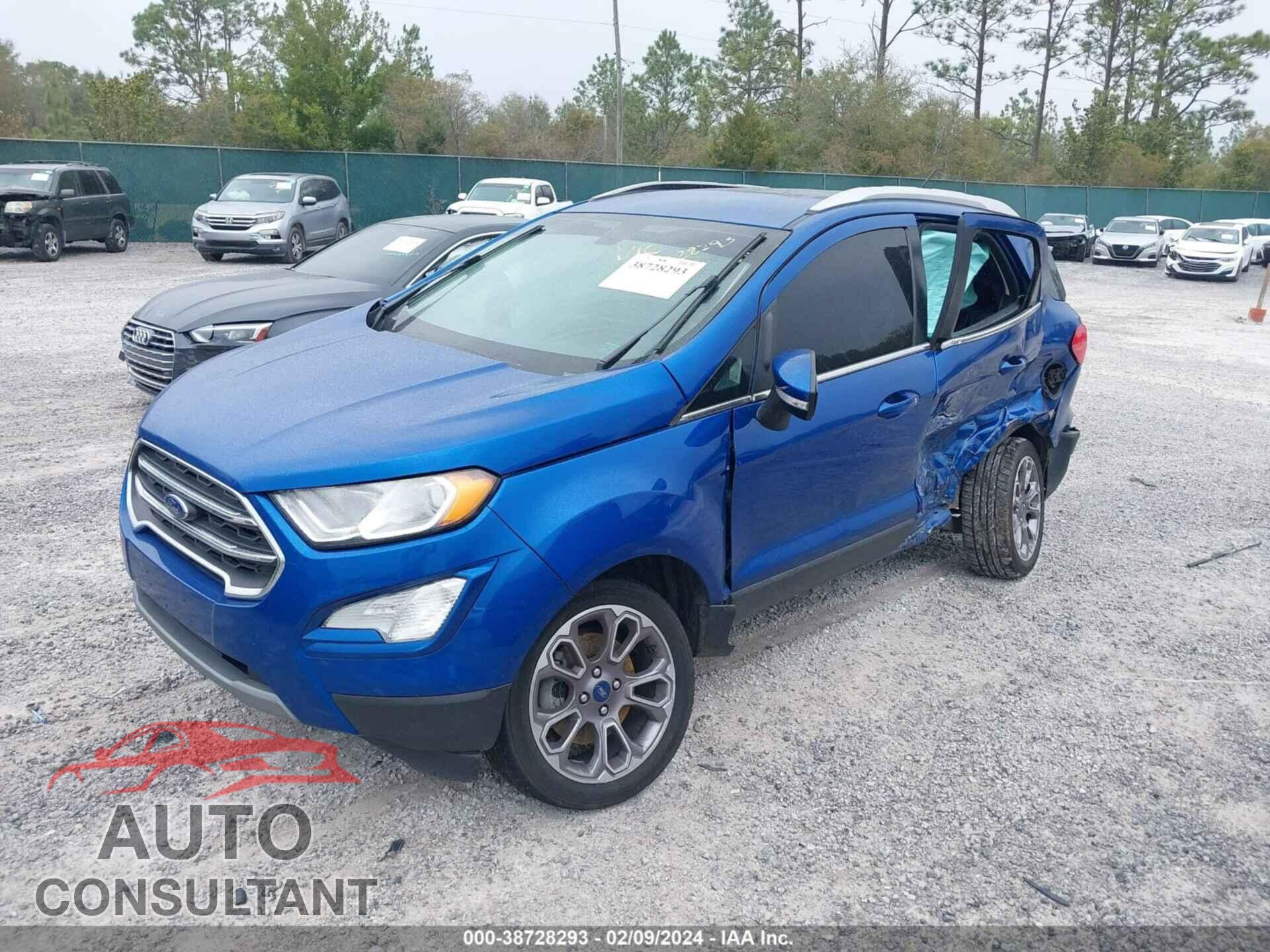 FORD ECOSPORT 2020 - MAJ6S3KL0LC343932