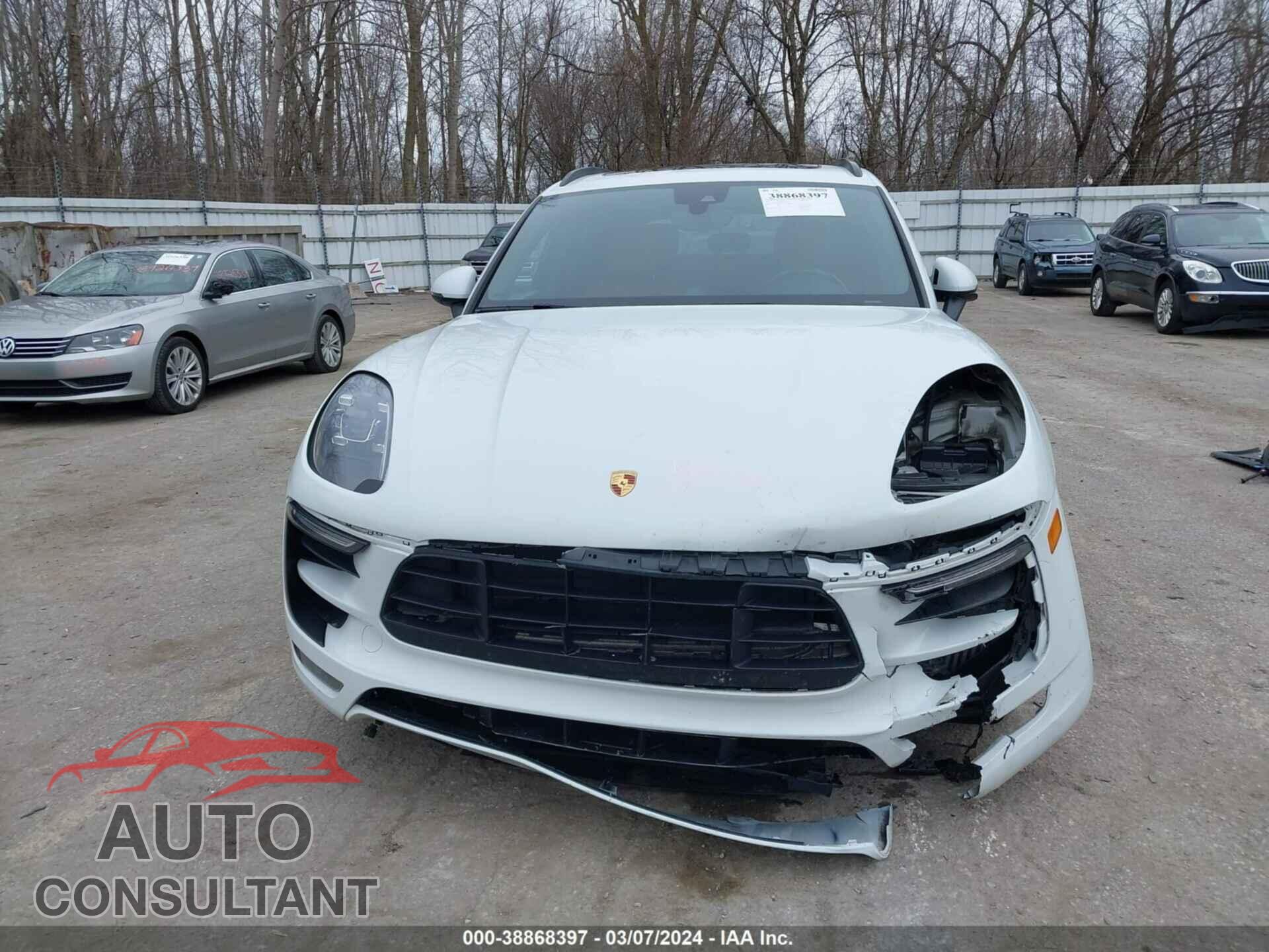 PORSCHE MACAN 2017 - WP1AG2A59HLB56732