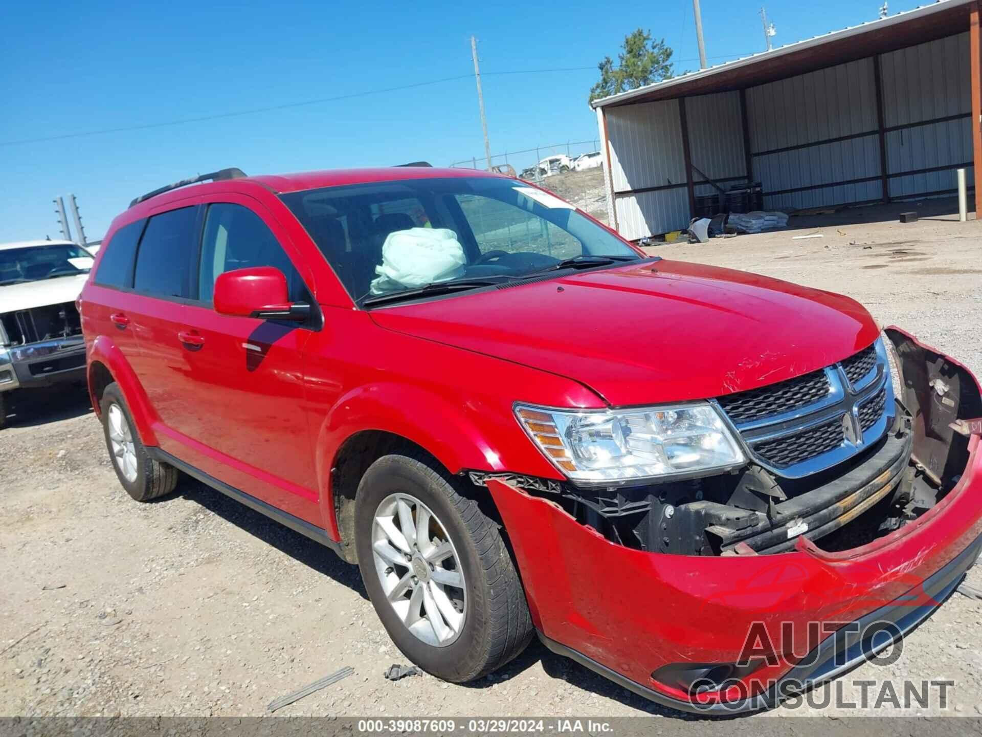 DODGE JOURNEY 2017 - 3C4PDCBG7HT589321