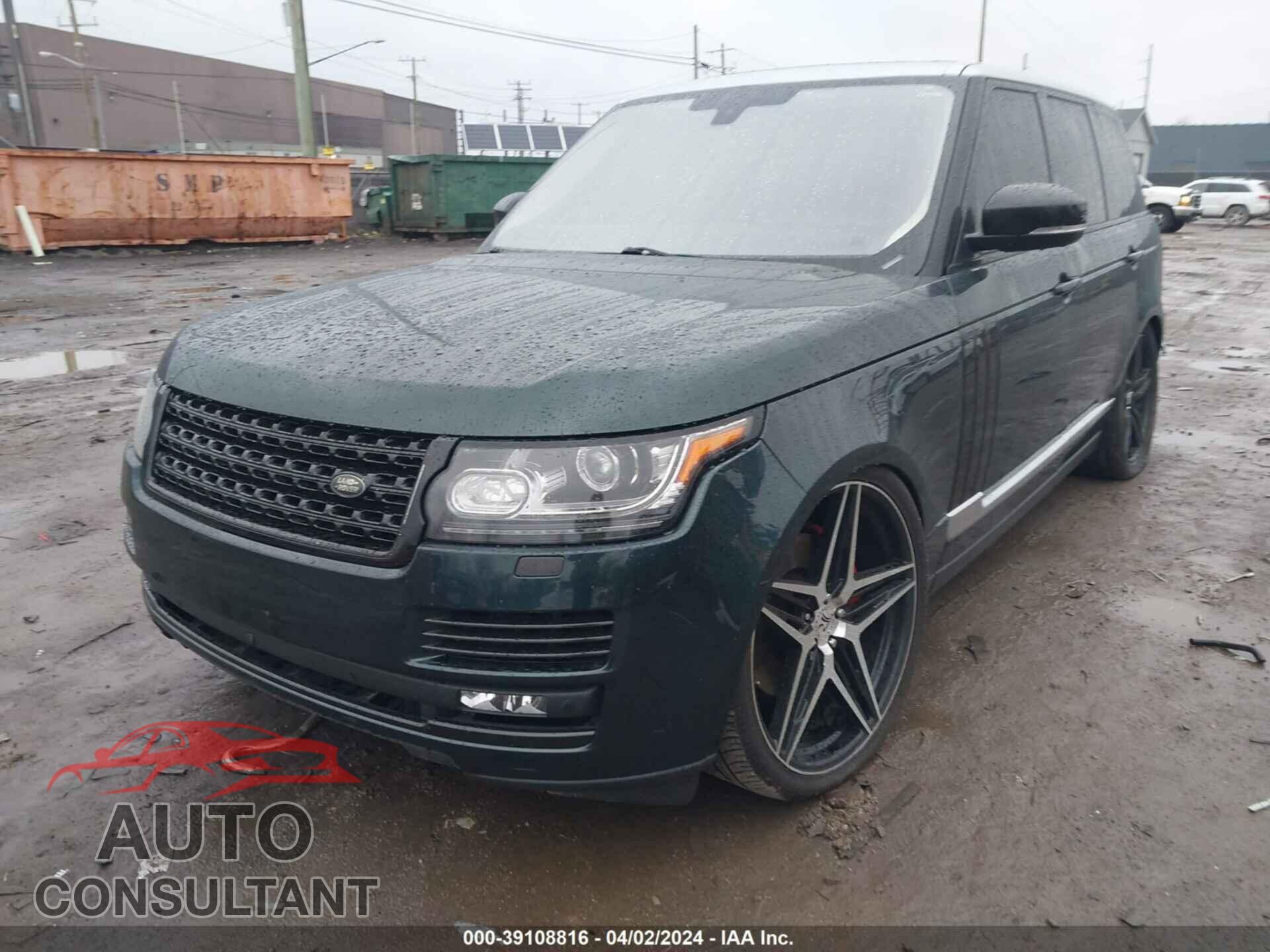LAND ROVER RANGE ROVER 2016 - SALGS2EF7GA270079