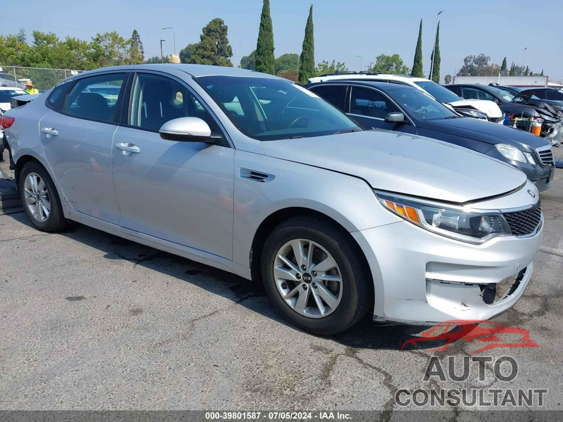 KIA OPTIMA 2017 - KNAGT4L37H5141887
