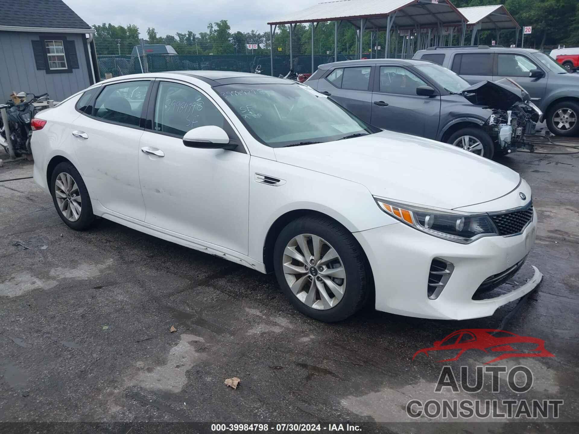 KIA OPTIMA 2017 - 5XXGU4L39HG143605