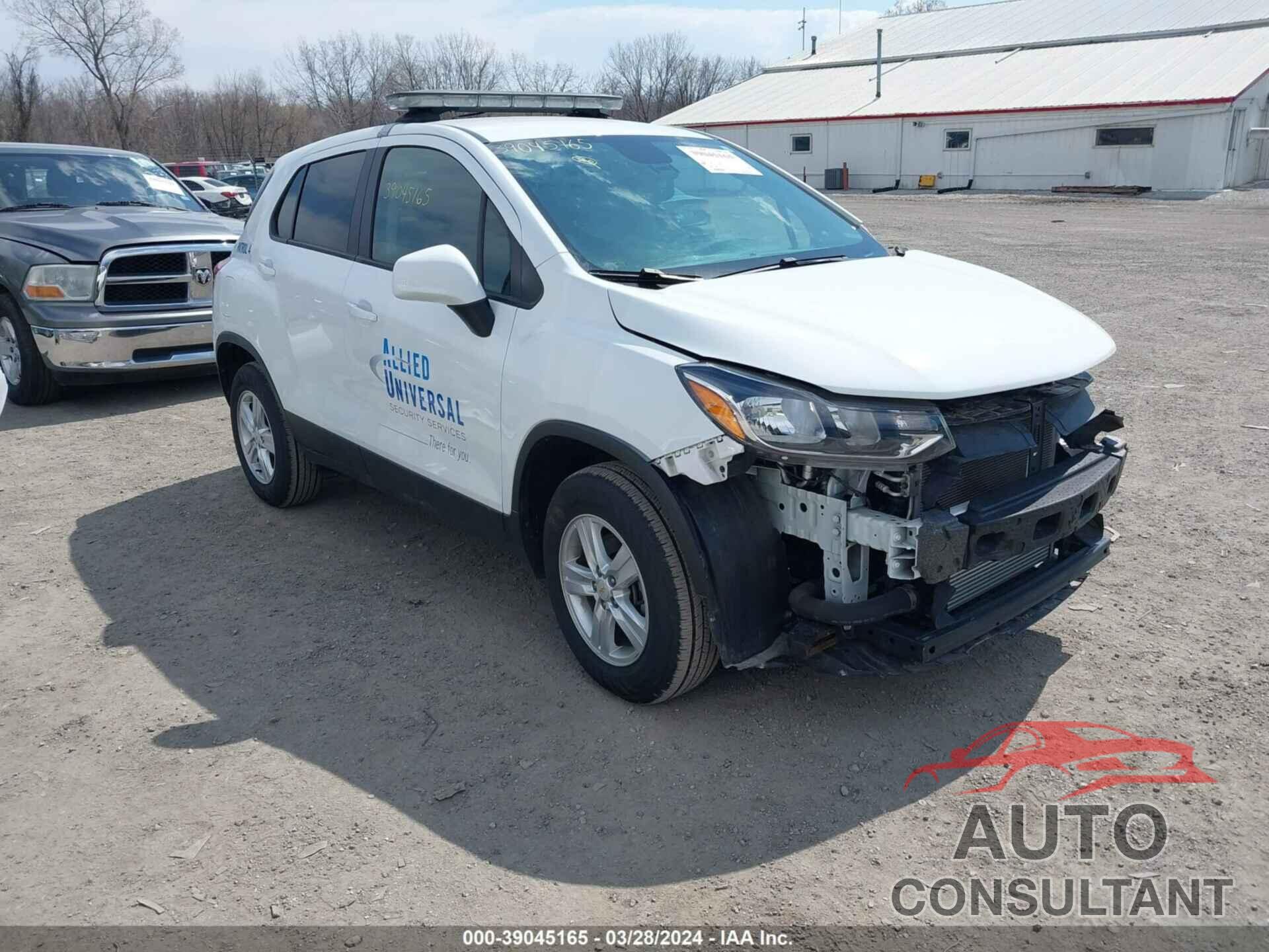 CHEVROLET TRAX 2020 - KL7CJNSB4LB323950