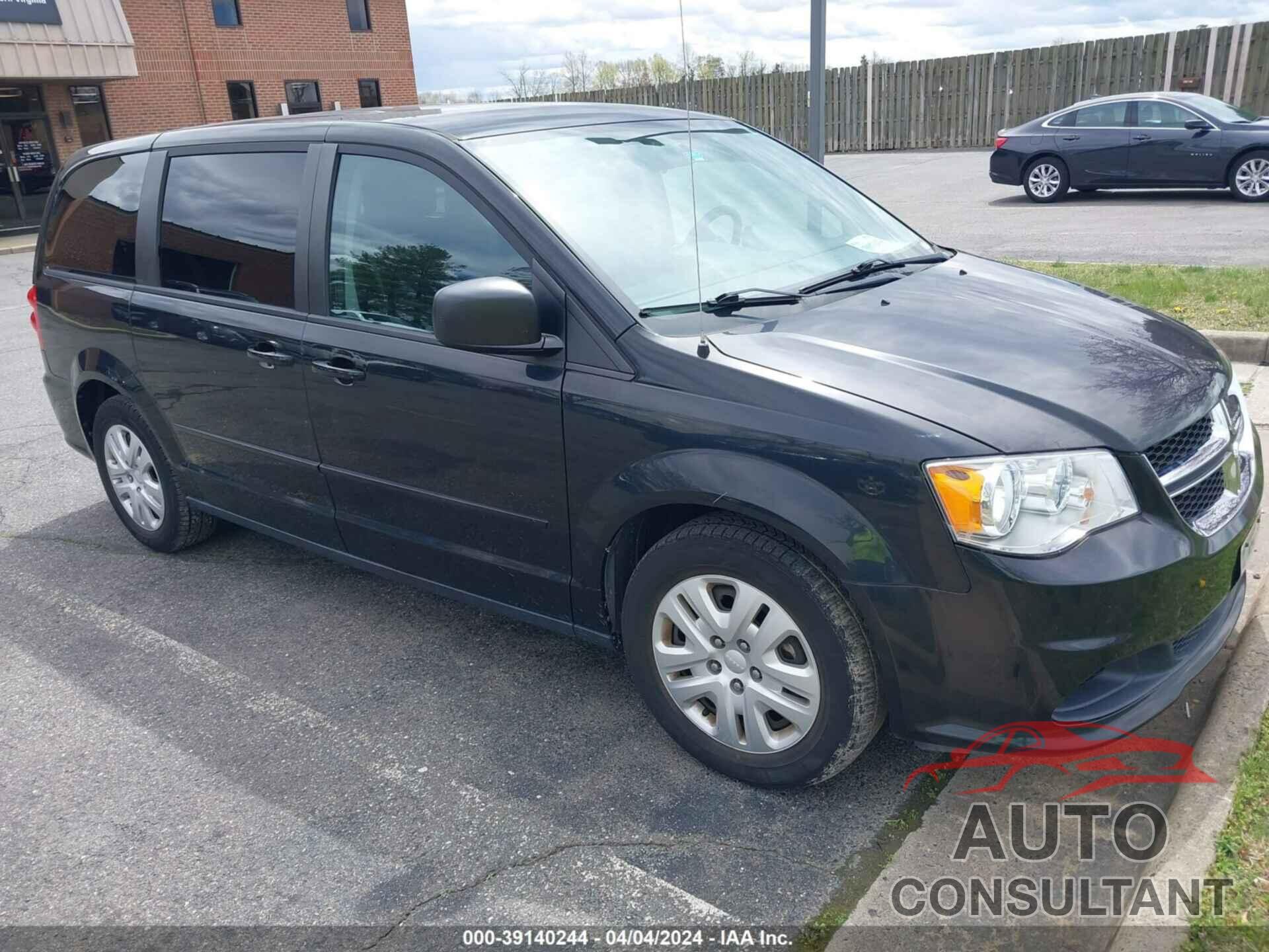 DODGE GRAND CARAVAN 2016 - 2C4RDGBG2GR100468