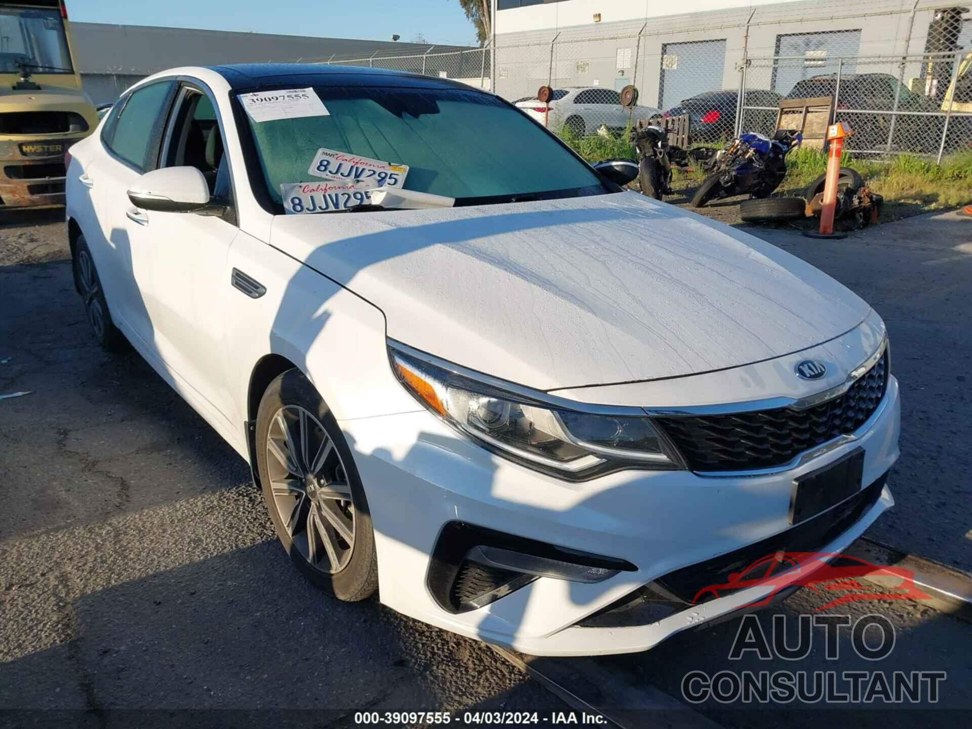 KIA OPTIMA 2019 - 5XXGU4L1XKG331894