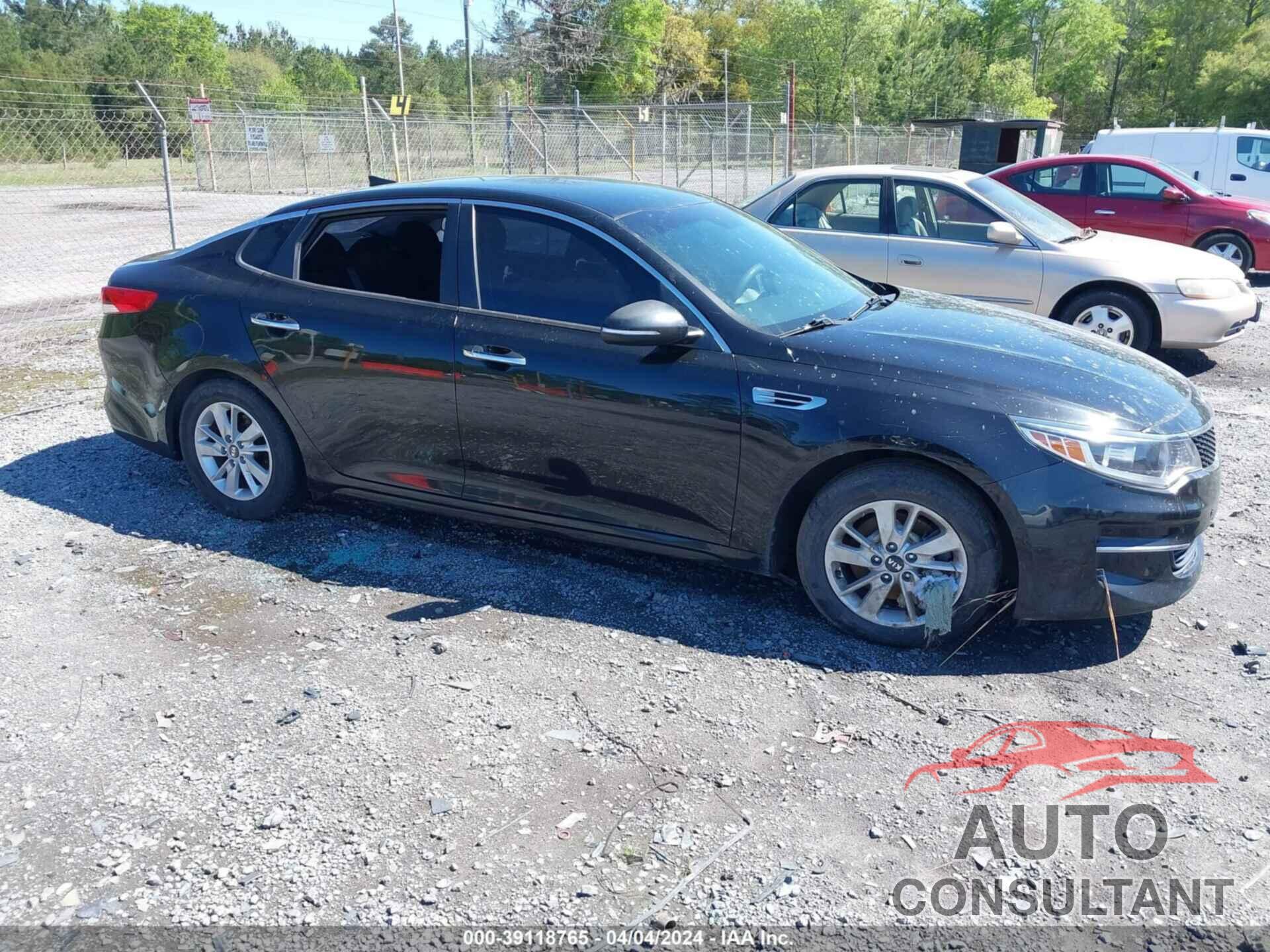 KIA OPTIMA 2016 - KNAGT4L39G5104094