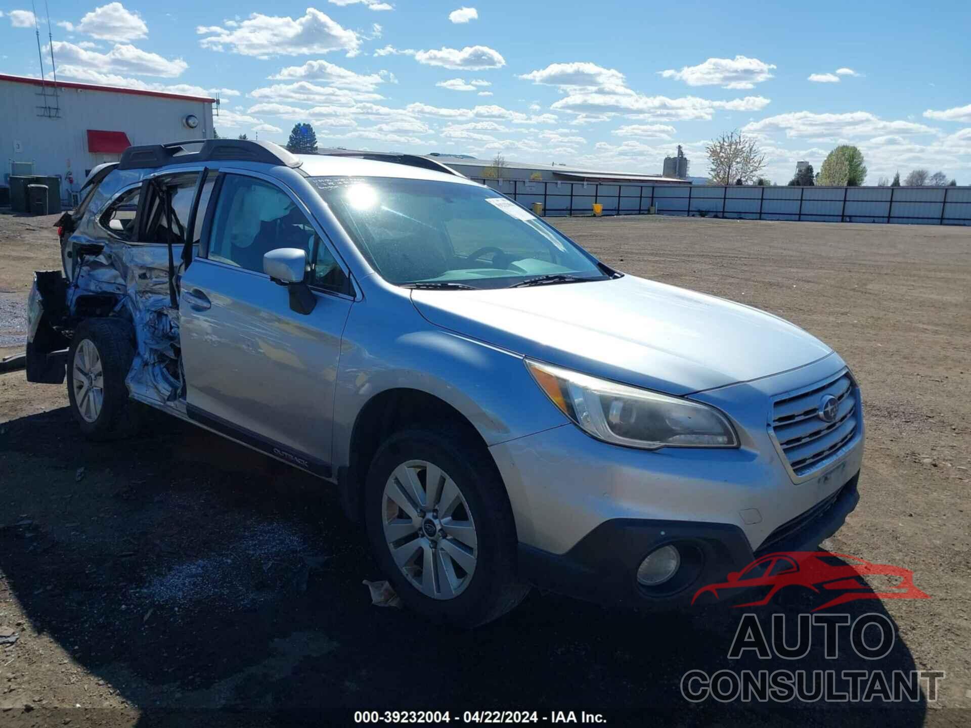 SUBARU OUTBACK 2016 - 4S4BSACCXG3323409