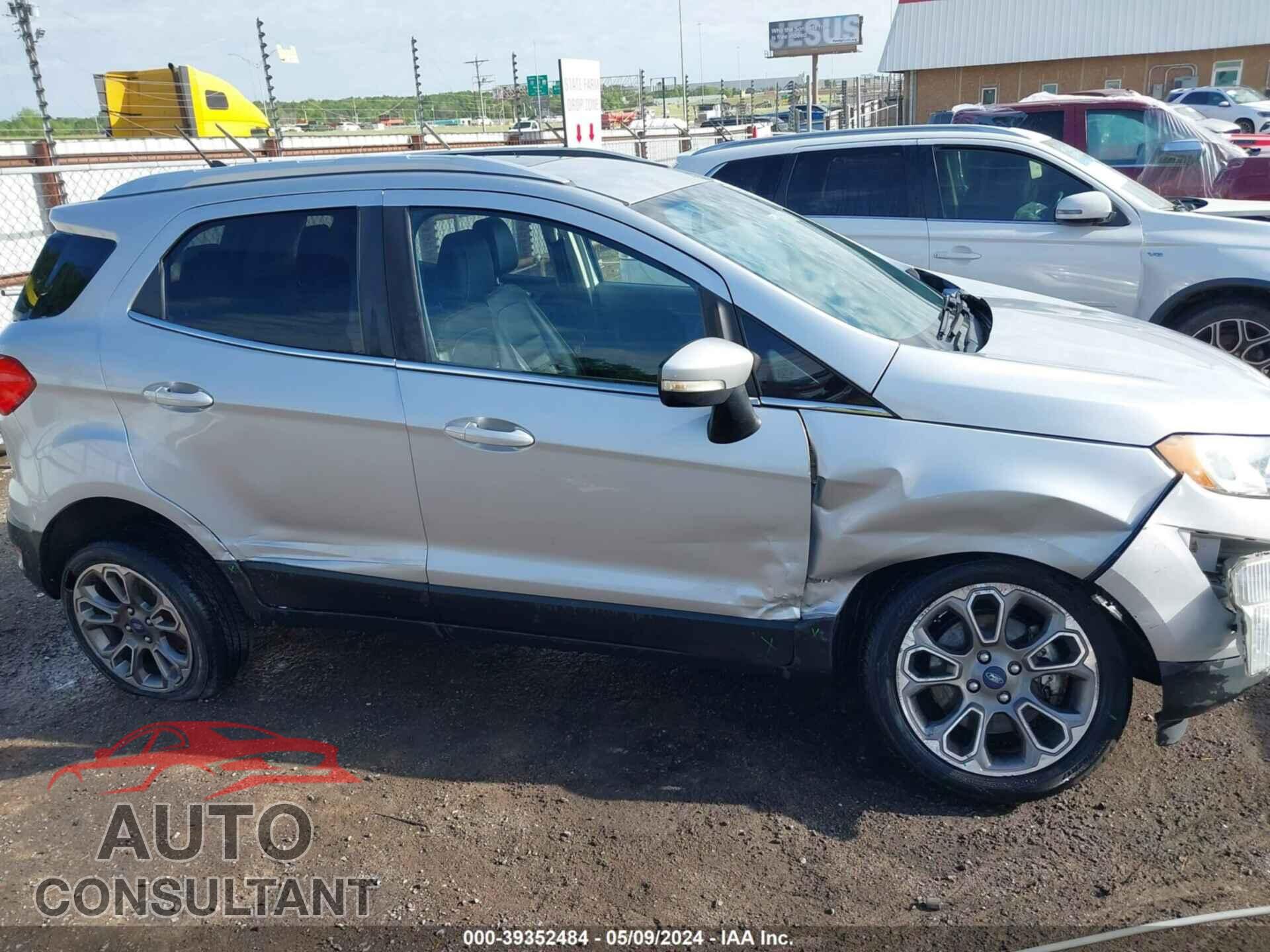 FORD ECOSPORT 2019 - MAJ6S3KL9KC256884