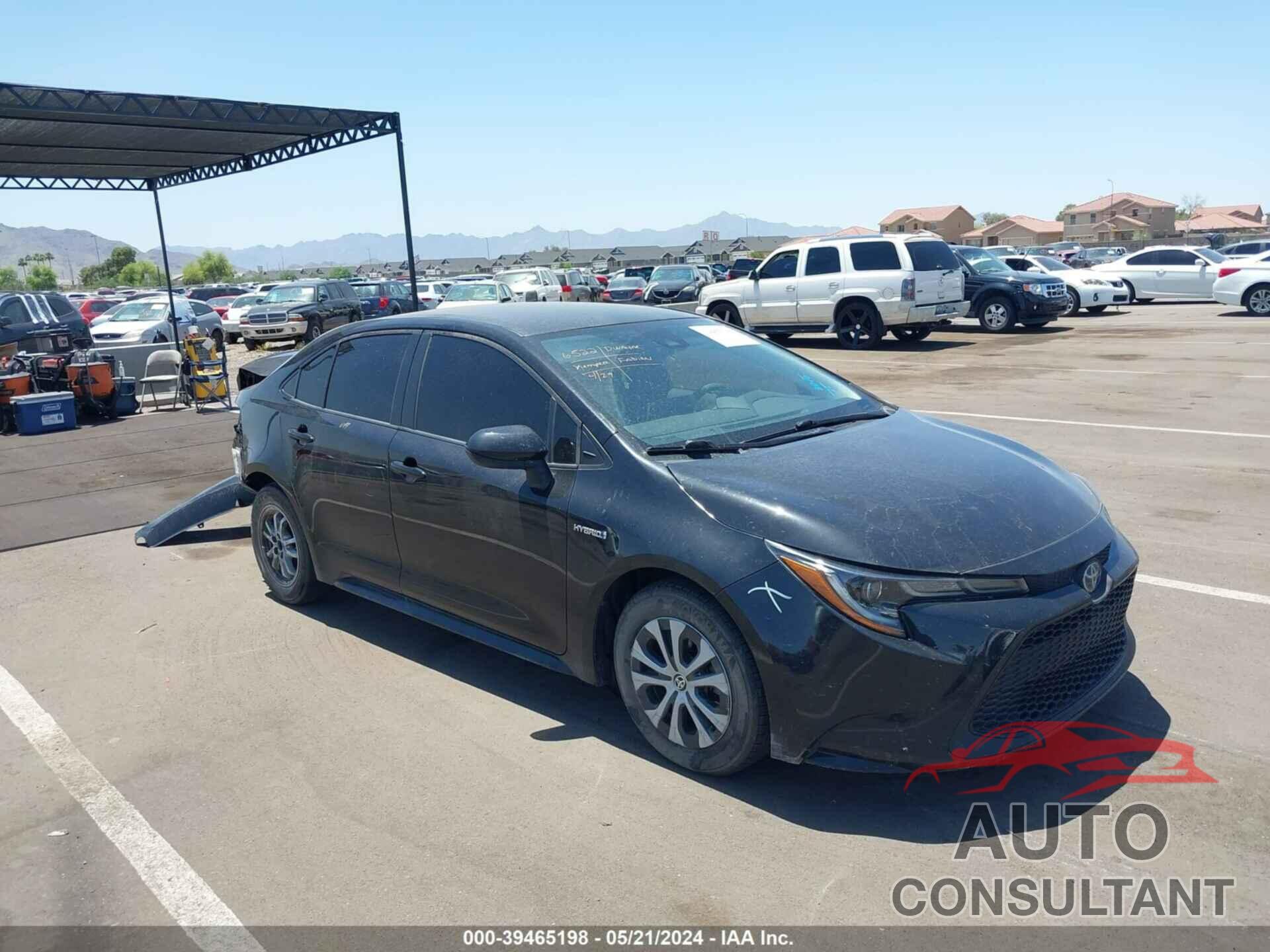 TOYOTA COROLLA 2020 - JTDEBRBE8LJ001246