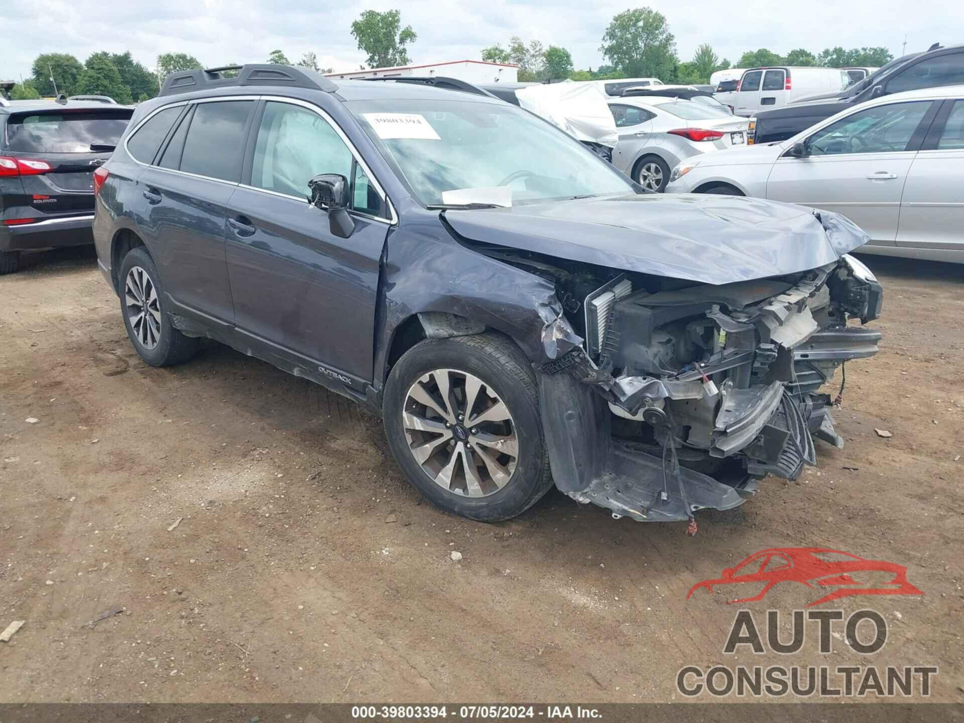 SUBARU OUTBACK 2017 - 4S4BSENC3H3200587
