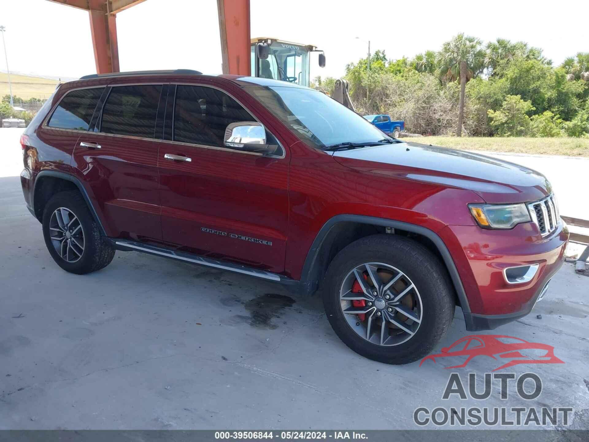 JEEP GRAND CHEROKEE 2017 - 1C4RJEBG3HC826413
