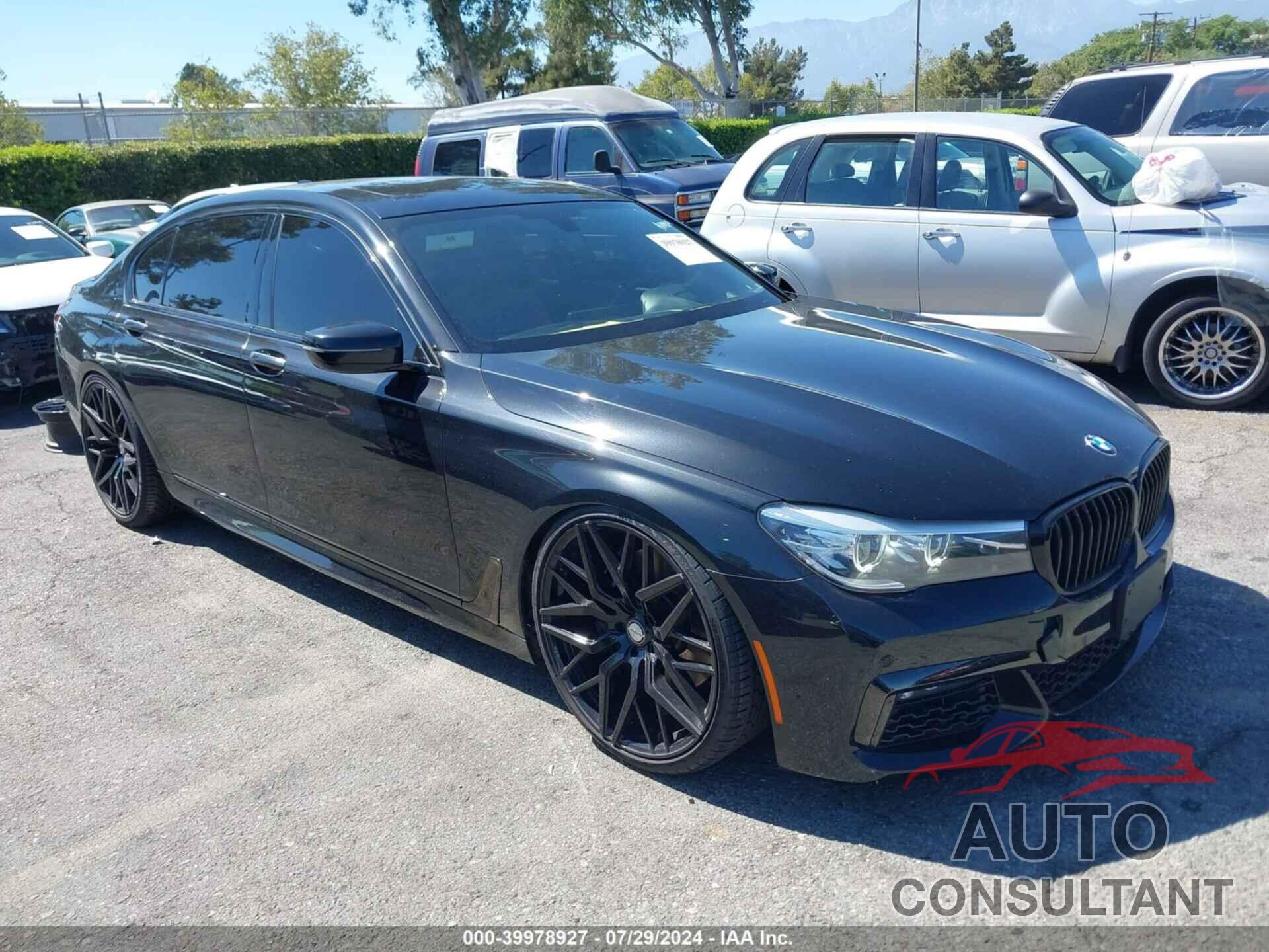 BMW 740I 2016 - WBA7E2C51GG548350