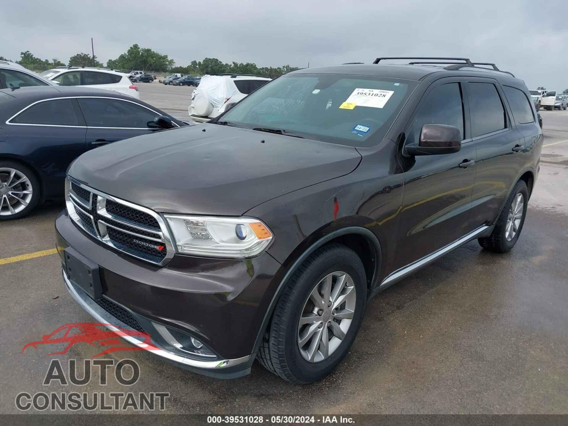 DODGE DURANGO 2017 - 1C4RDHAG0HC629192