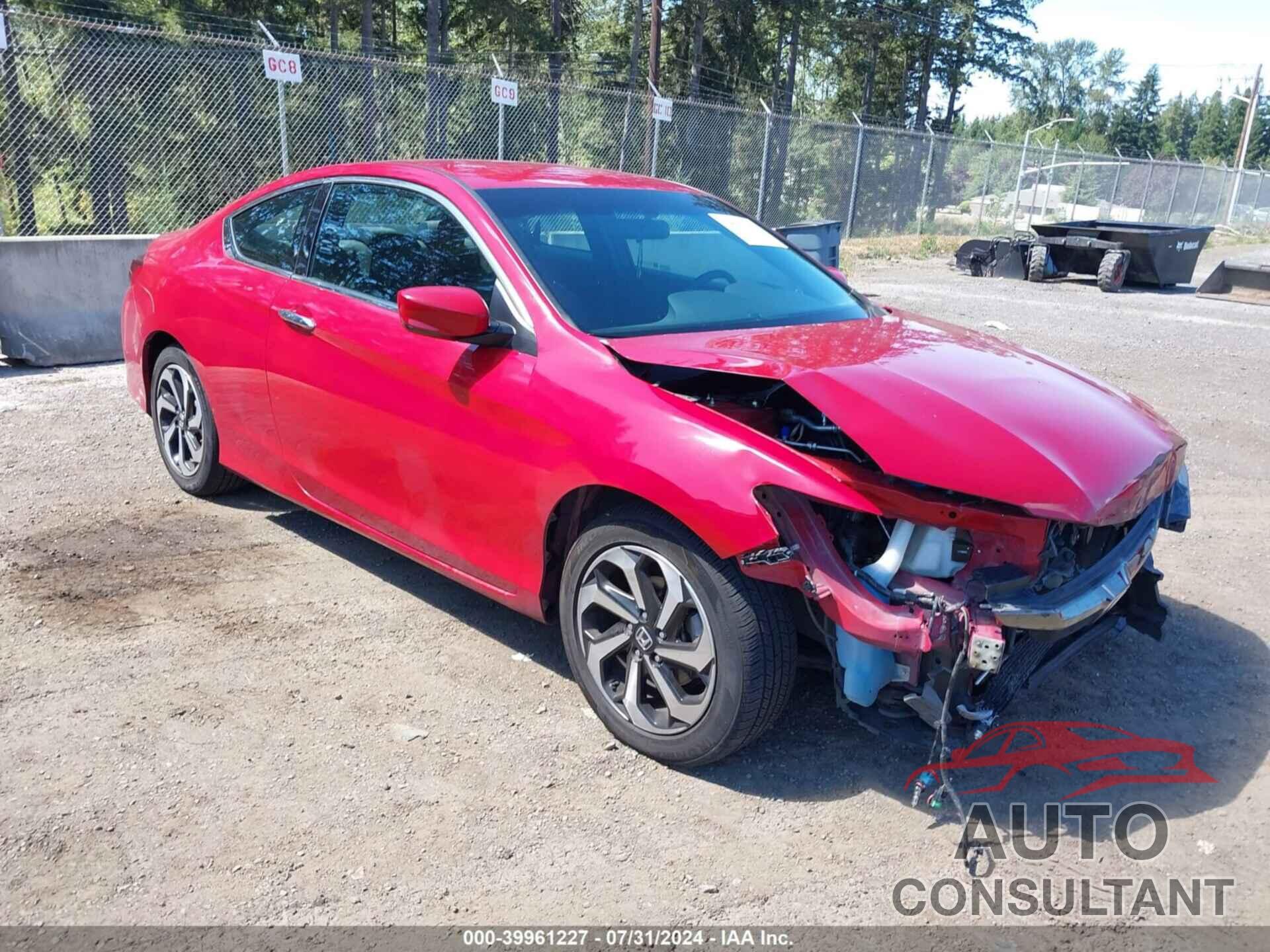 HONDA ACCORD 2017 - 1HGCT1B33HA009073