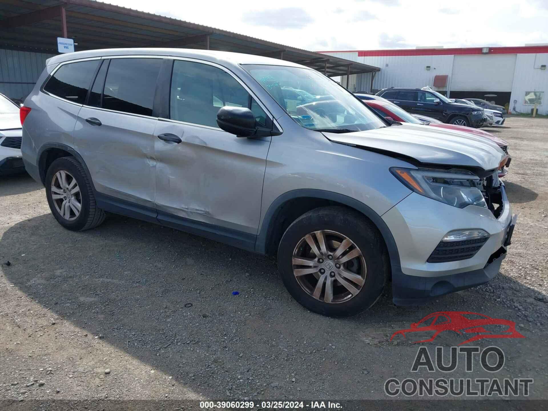 HONDA PILOT 2018 - 5FNYF5H19JB032671