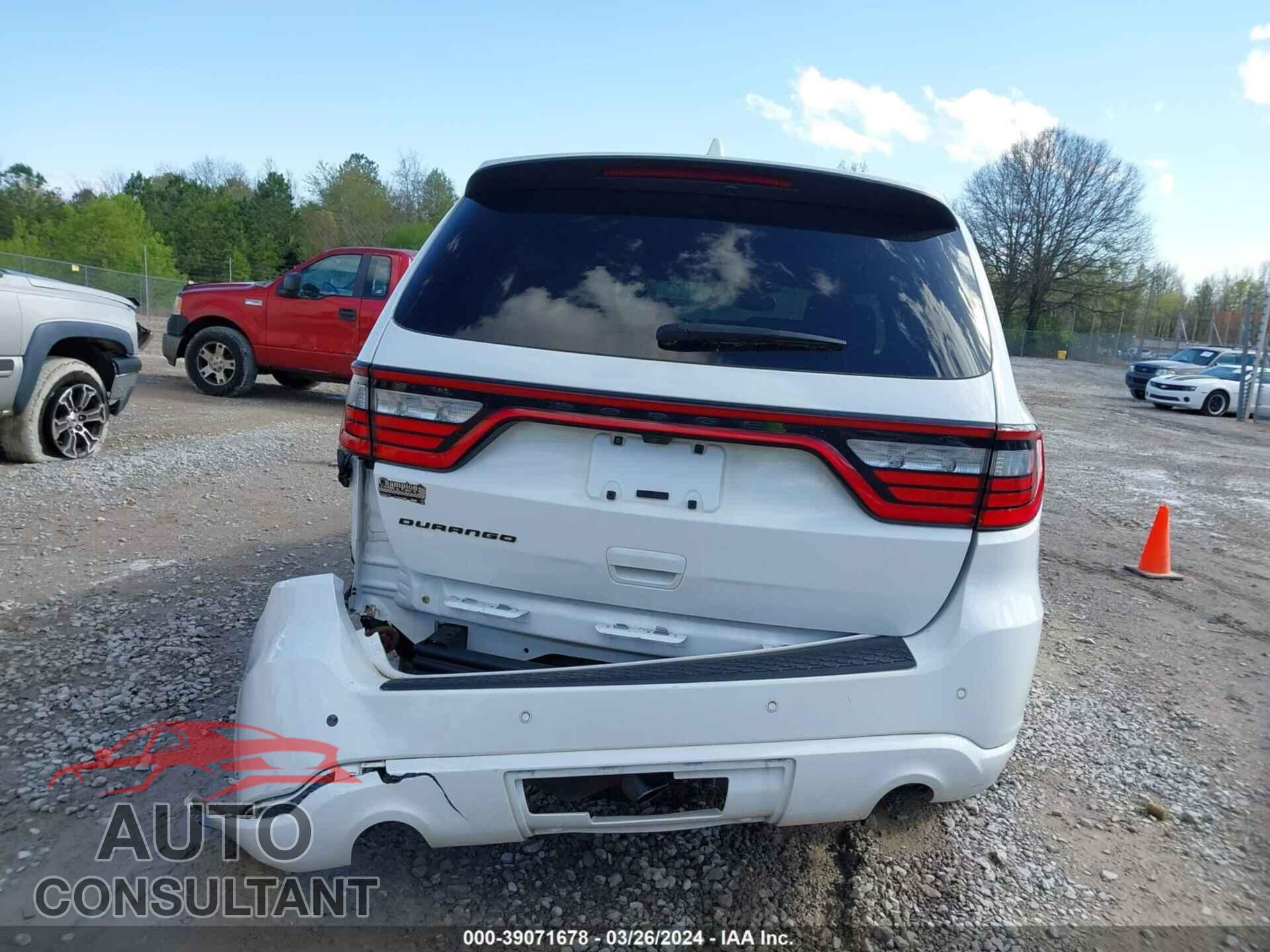DODGE DURANGO 2021 - 1C4RDHAG8MC845673