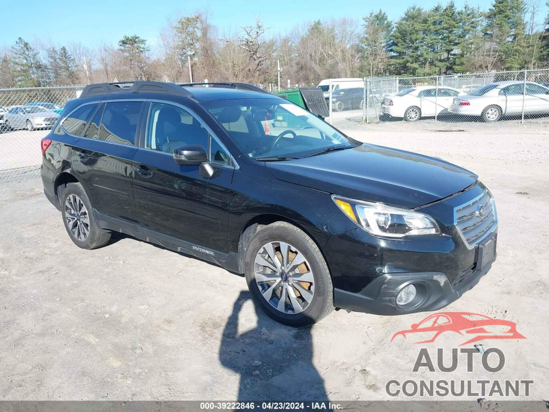 SUBARU OUTBACK 2016 - 4S4BSENC3G3331954